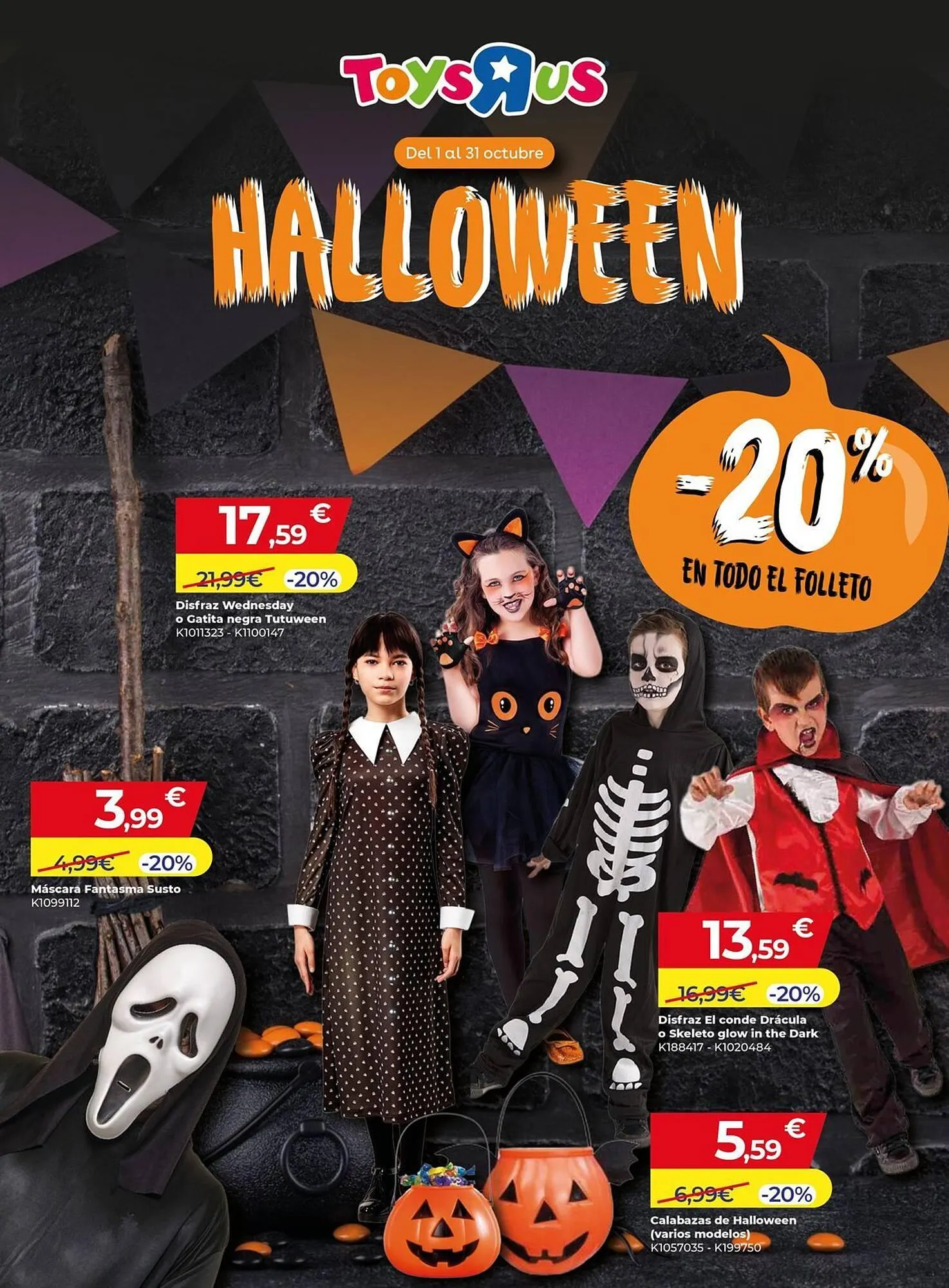 Catálogo de Catálogo ToysRus 1 de octubre al 31 de octubre 2025 - Página 1