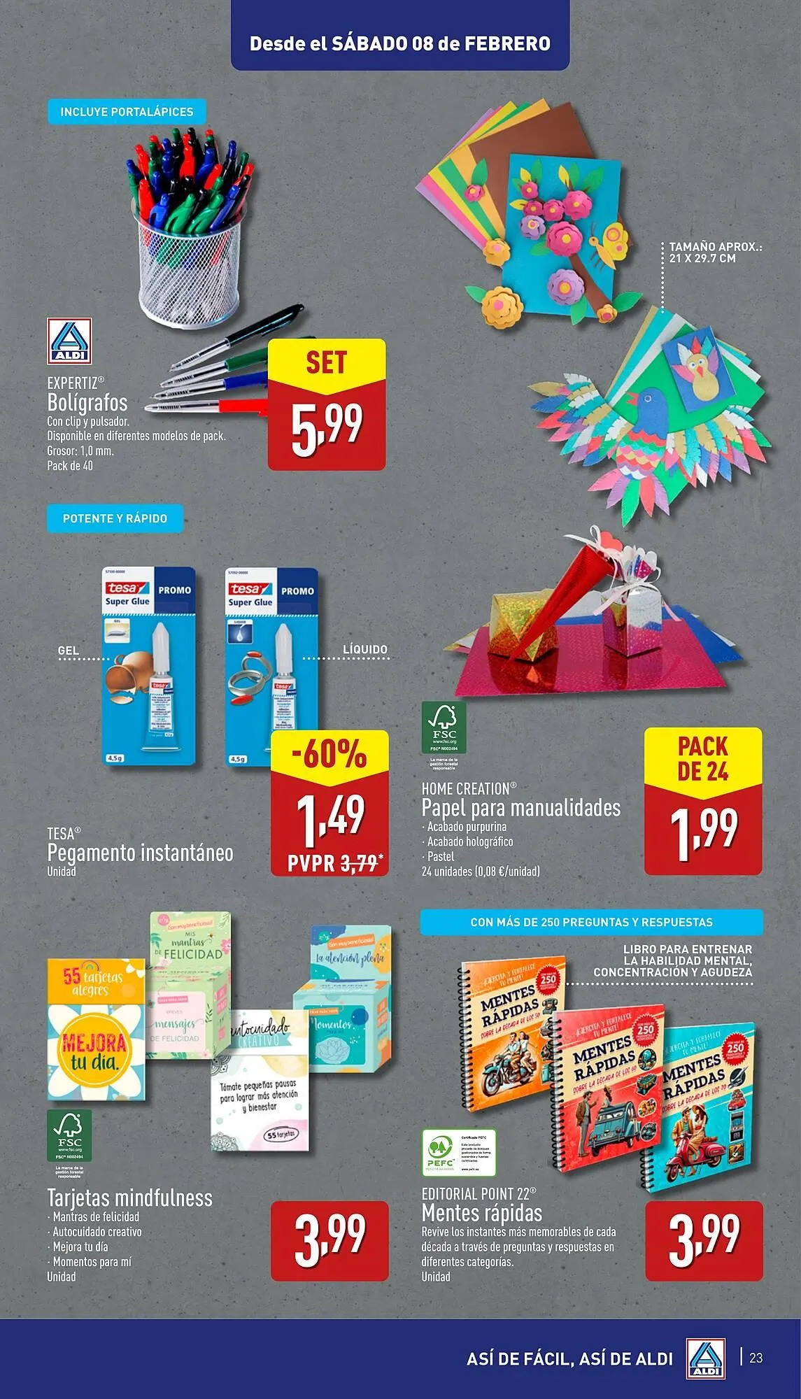 Catálogo de Folleto ALDI 5 de febrero al 11 de febrero 2025 - Página 23