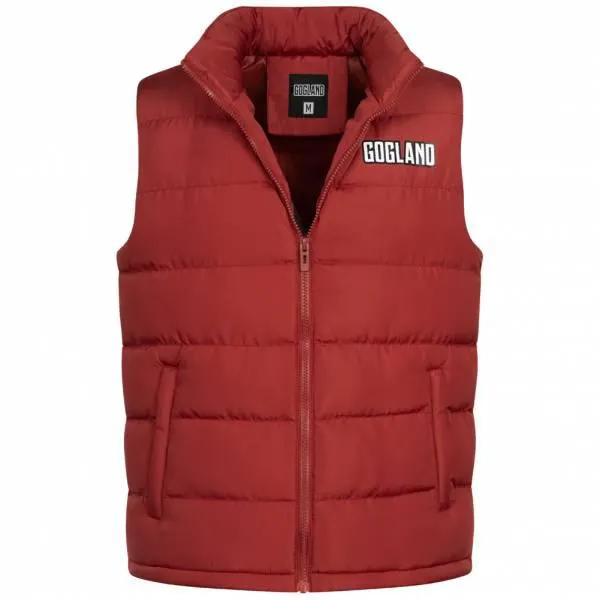 GOGLAND ® "Tjörn" Unisex Chaleco acolchado rojo