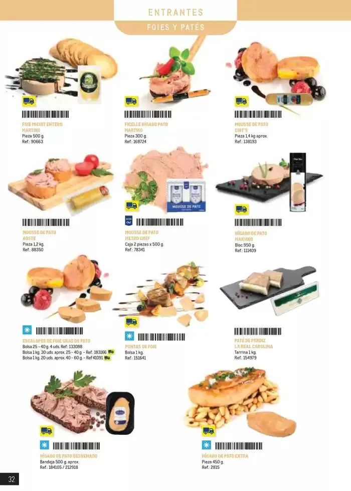 Catálogo de Especial Catering Canarias 25 de febrero al 30 de septiembre 2025 - Página 32