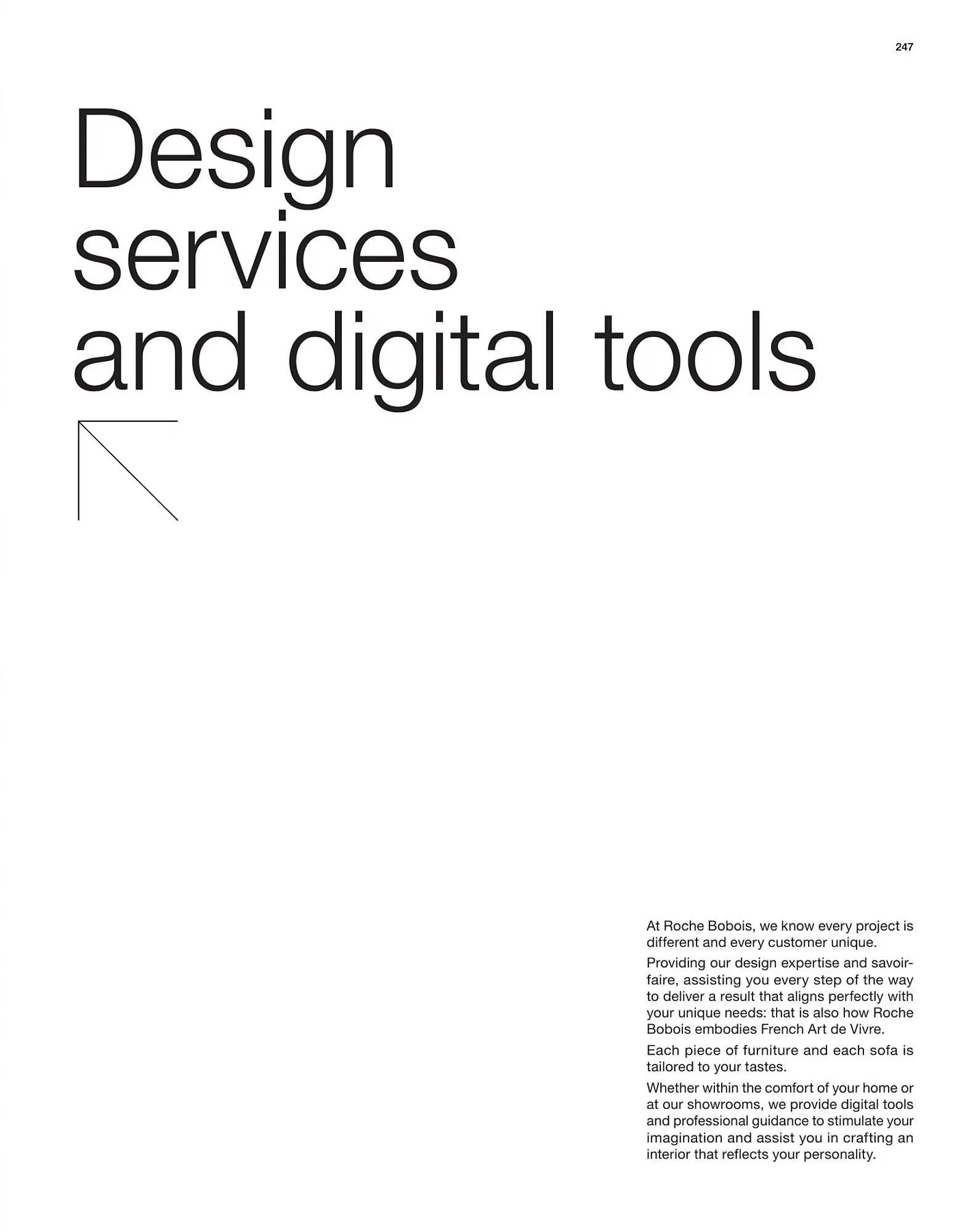 Catálogo de Folleto Roche Bobois 2 de febrero al 28 de diciembre 2024 - Página 249