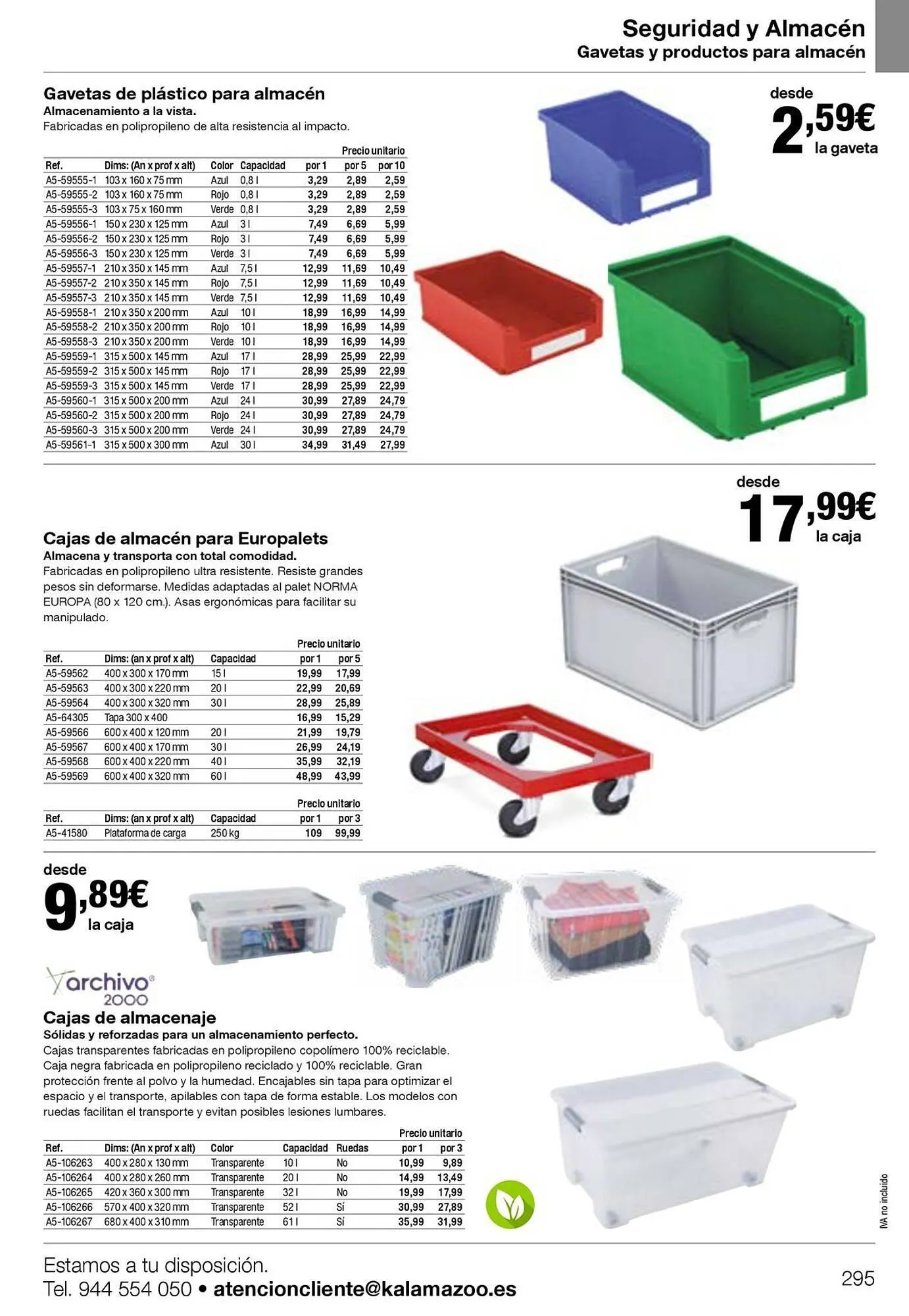 Catálogo de Folleto Staples Kalamazoo 19 de enero al 31 de diciembre 2026 - Página 295