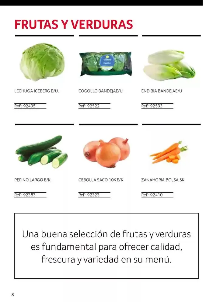 Catálogo de Nuestra selección de hostelería 1 de marzo al 30 de abril 2025 - Página 8