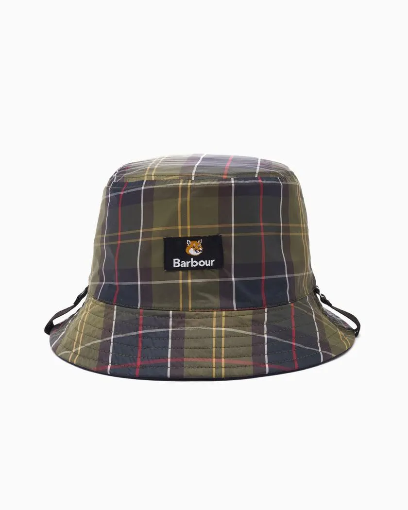 Barbour x Maison Kitsuné Unisex Reversible Bucket Hat