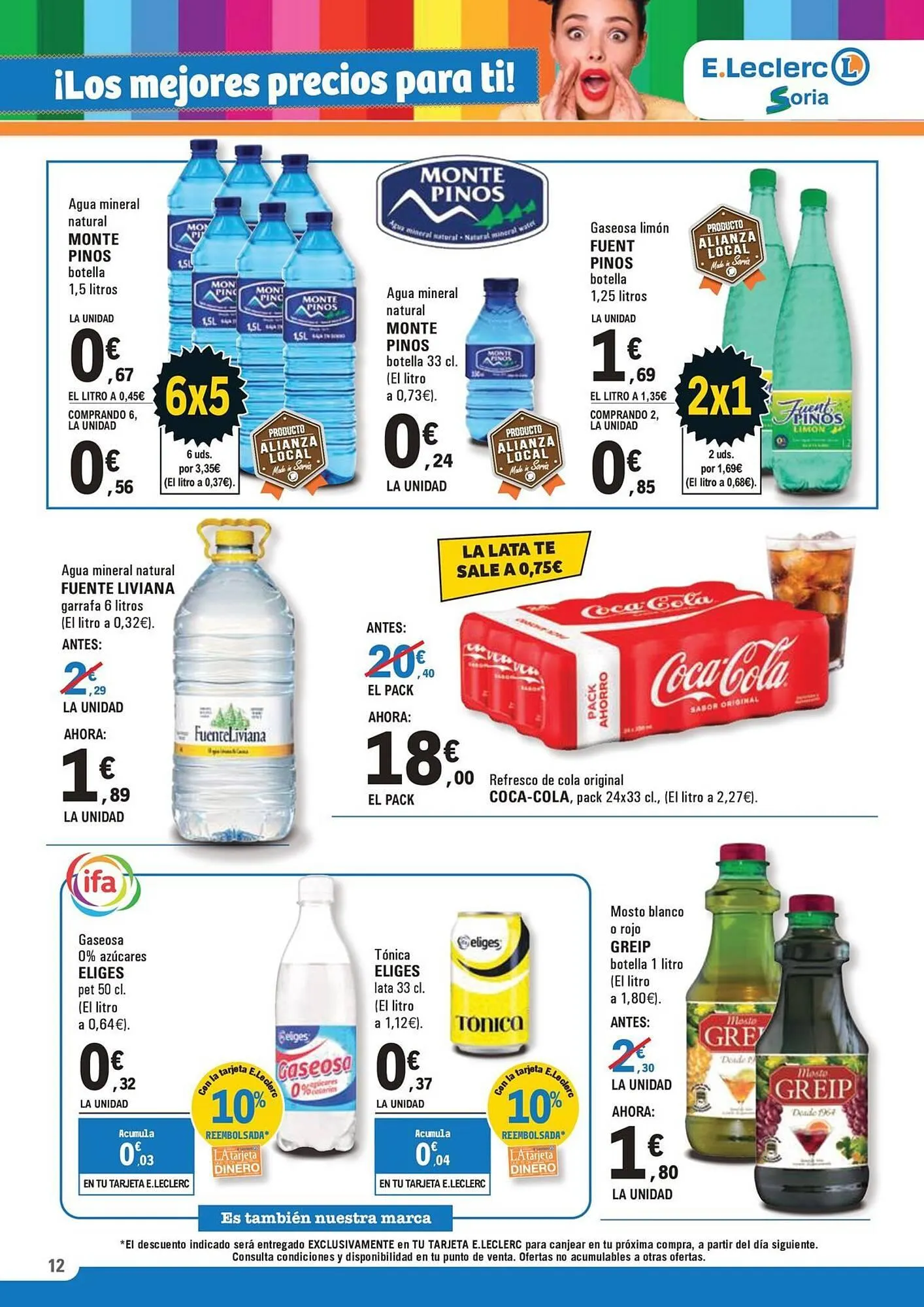 Catálogo de Folleto E.Leclerc 10 de julio al 19 de julio 2025 - Página 12
