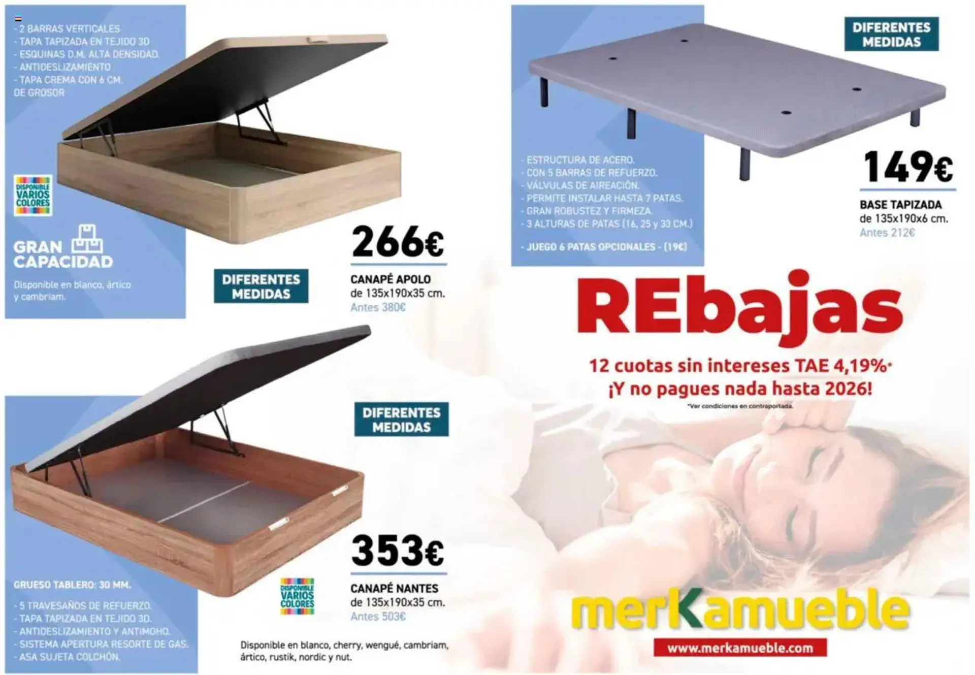 Catálogo de Folleto Merkamueble 7 de julio al 31 de agosto 2025 - Página 47