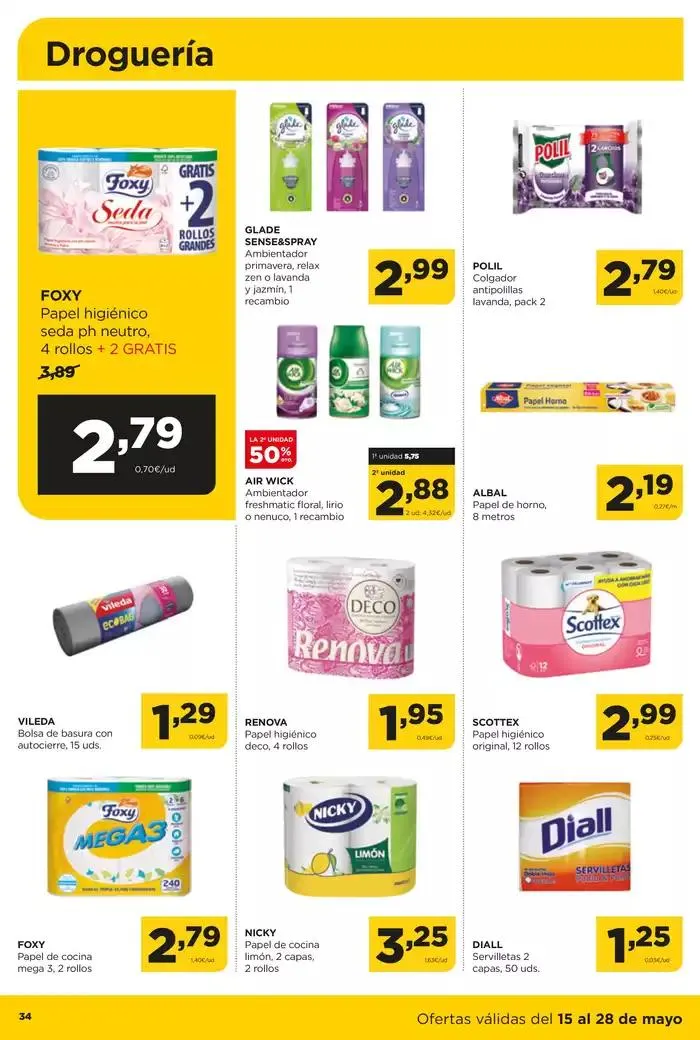 Catálogo de Ofertas válidas en nuetras tiendas físicas de Castilla y León y Galicia del 15 al 28 de mayo 15 de mayo al 28 de mayo 2025 - Página 35