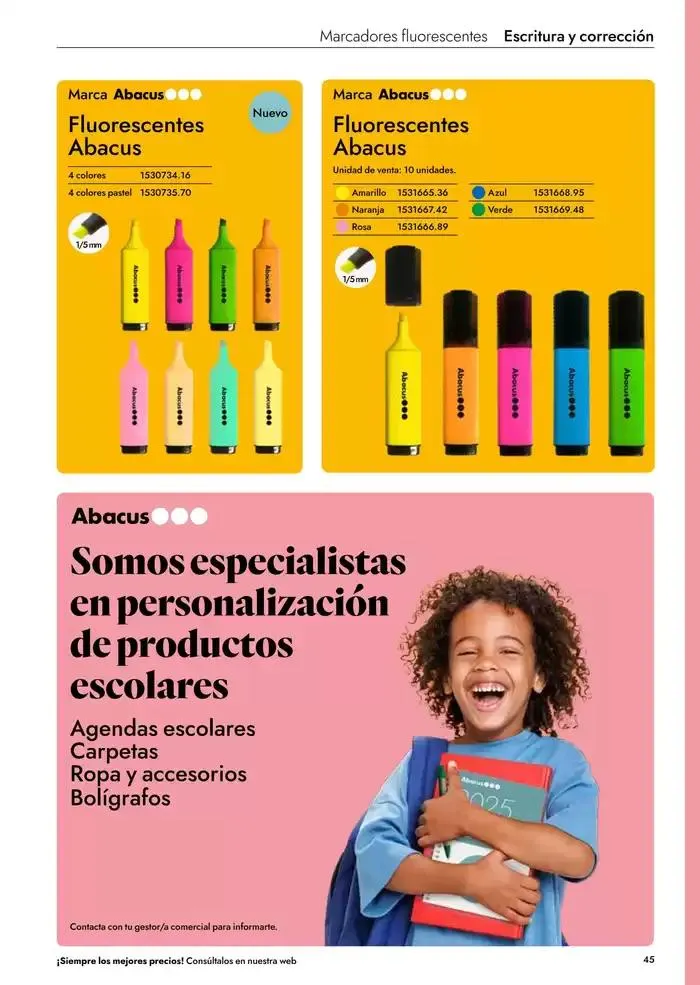 Catálogo de Catálogo Escolar 2025-2026 6 de mayo al 31 de diciembre 2026 - Página 47