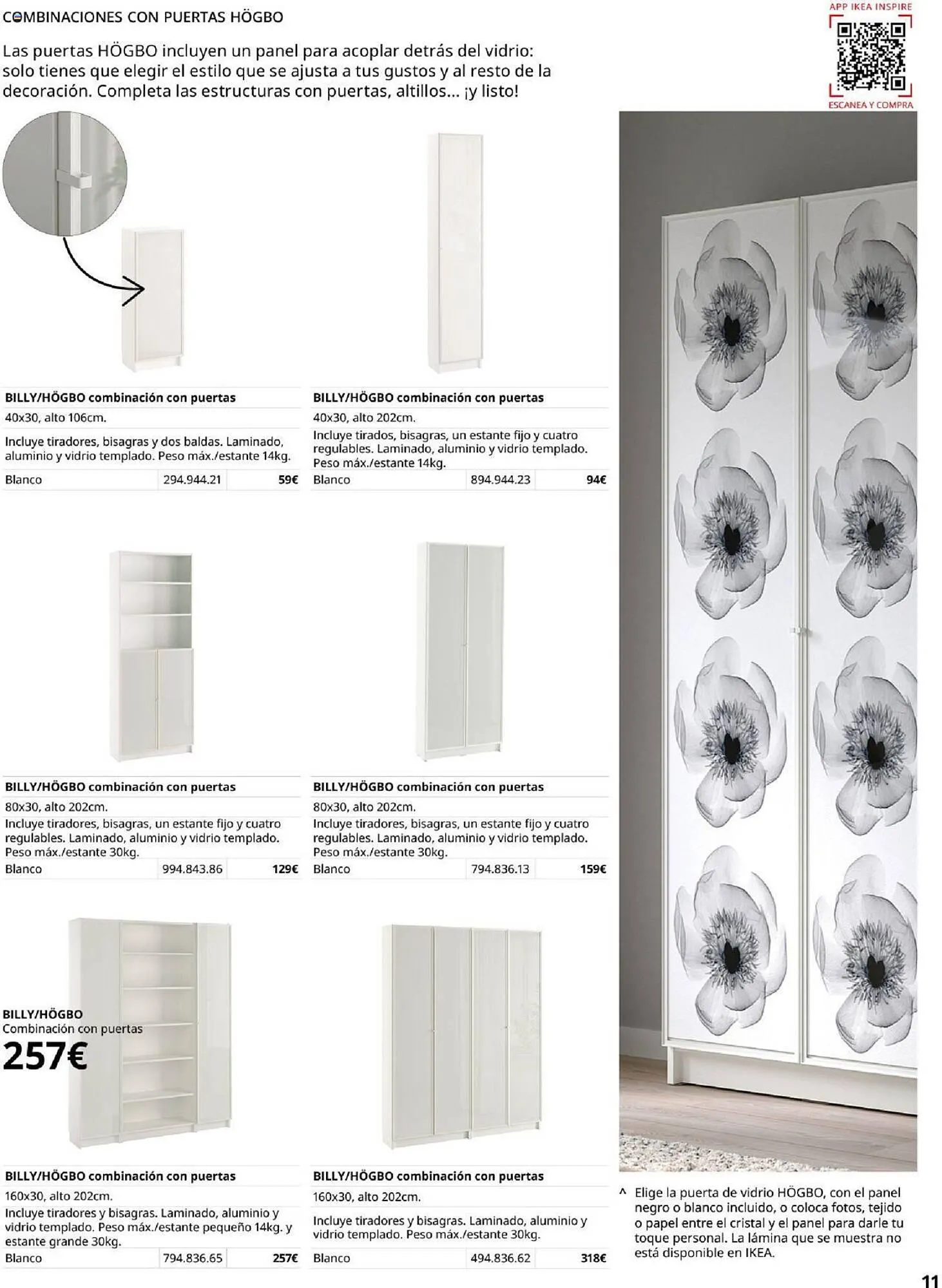 Catálogo de Folleto IKEA Billy 4 de septiembre al 31 de enero 2025 - Página 11