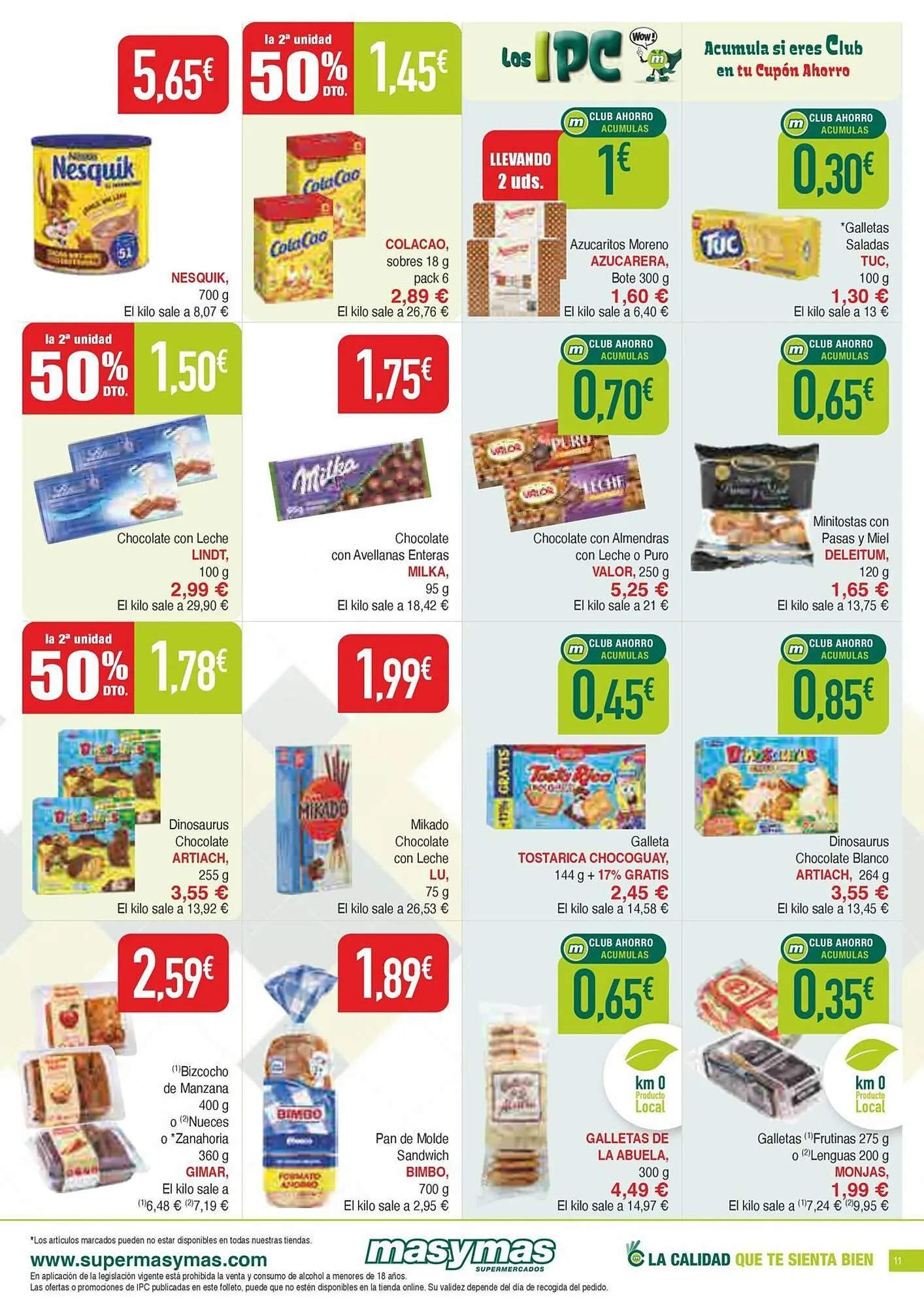 Catálogo de Folleto Masymas 31 de julio al 3 de septiembre 2025 - Página 11