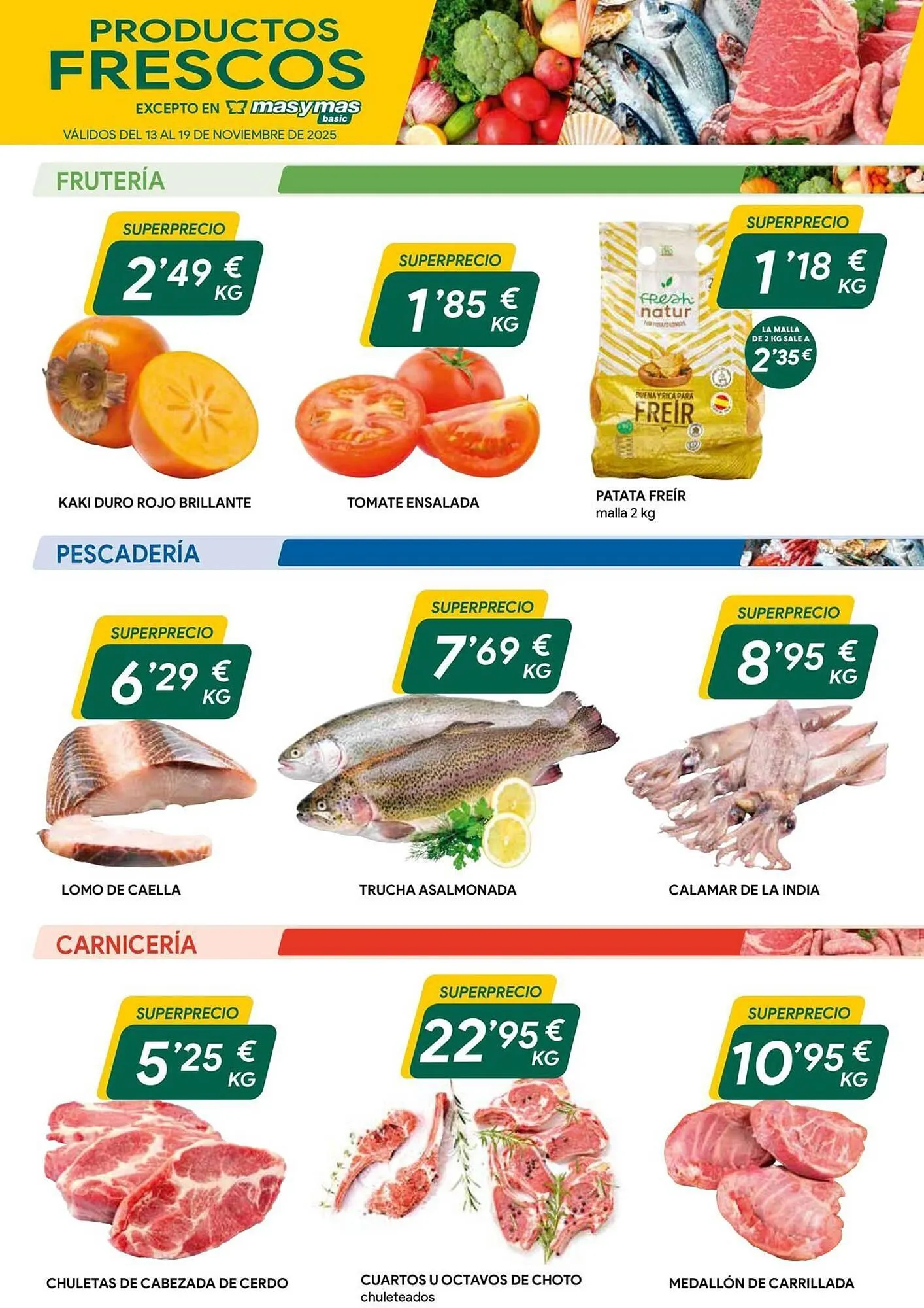 Catálogo de Folleto Masymas 14 de noviembre al 19 de noviembre 2025 - Página 1