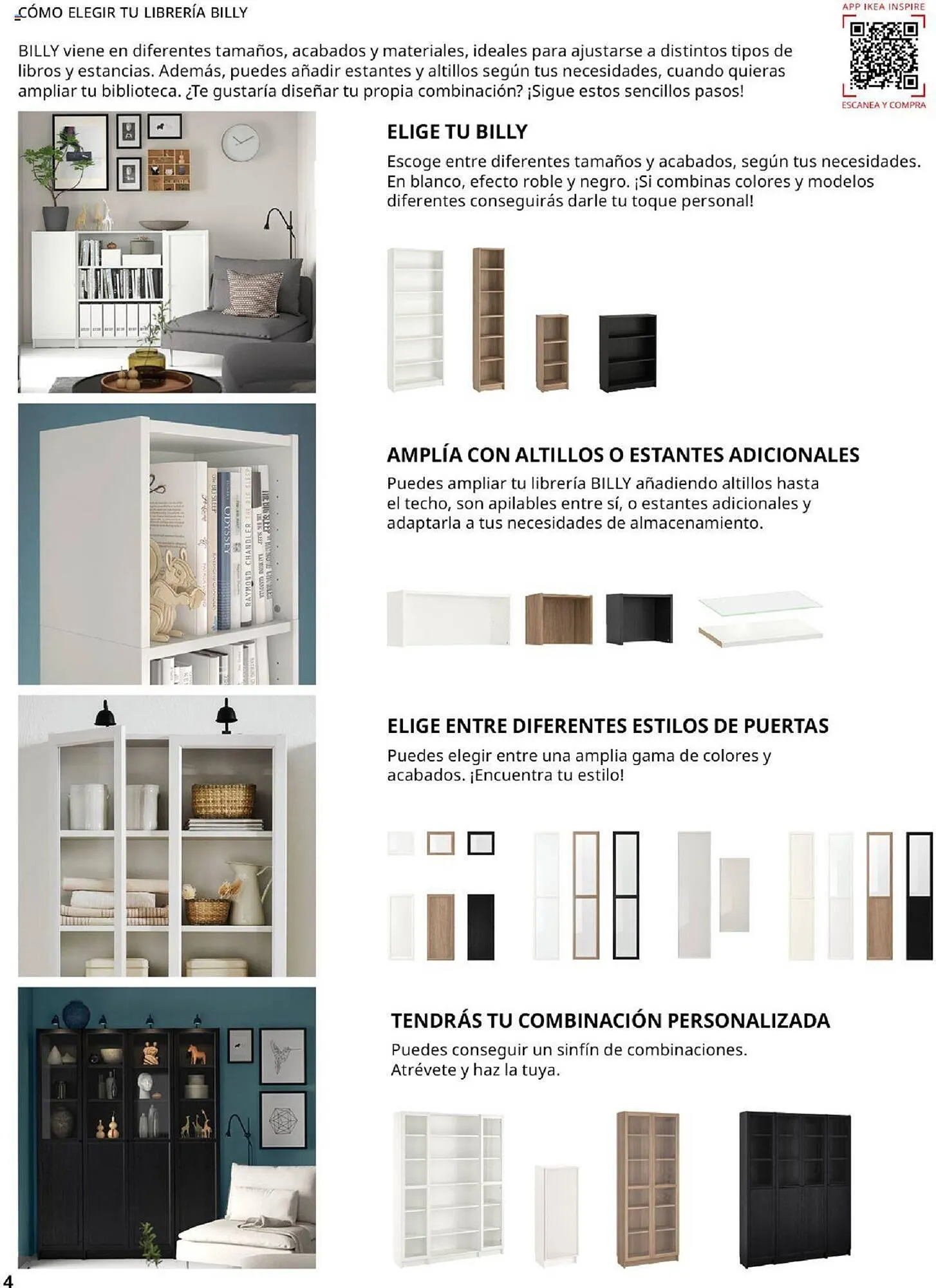 Catálogo de Folleto IKEA Billy 4 de septiembre al 31 de enero 2025 - Página 4