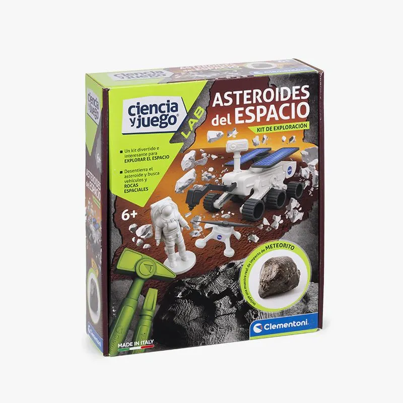 CLEMENTONI KIT EXPLORACIÓN NASA ASTEROIDES DEL ESPACIO