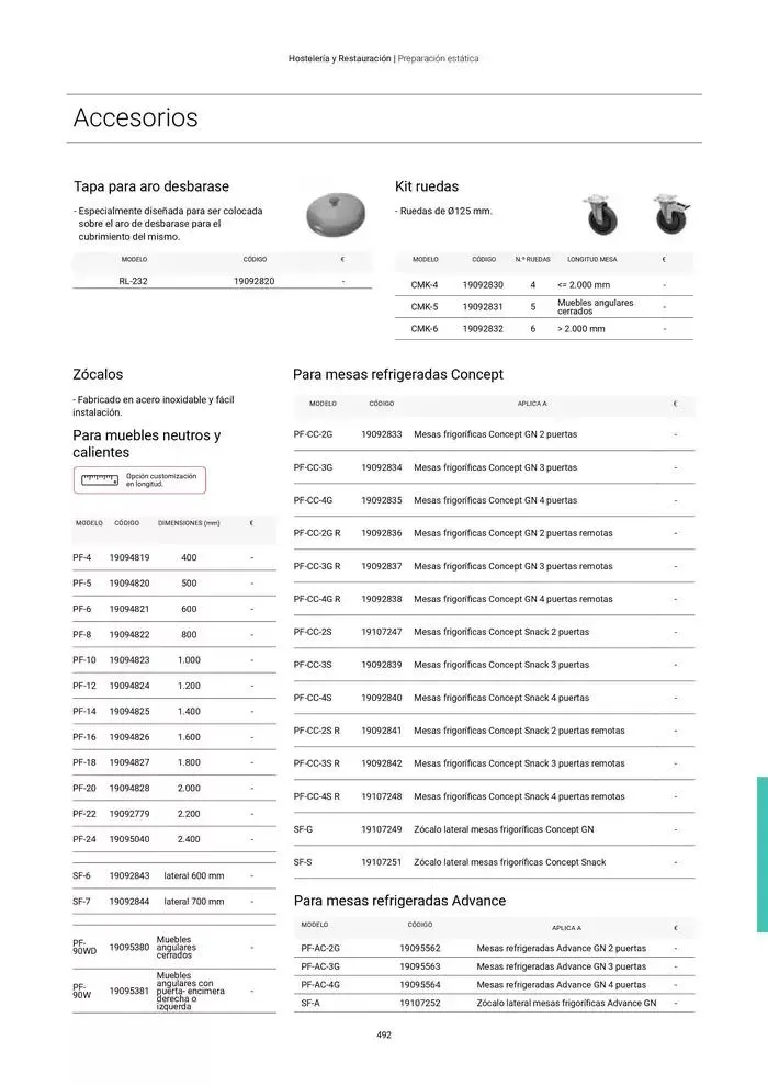 Catálogo de Catálogo Hostelería y Restauración 3 de marzo al 3 de junio 2025 - Página 493