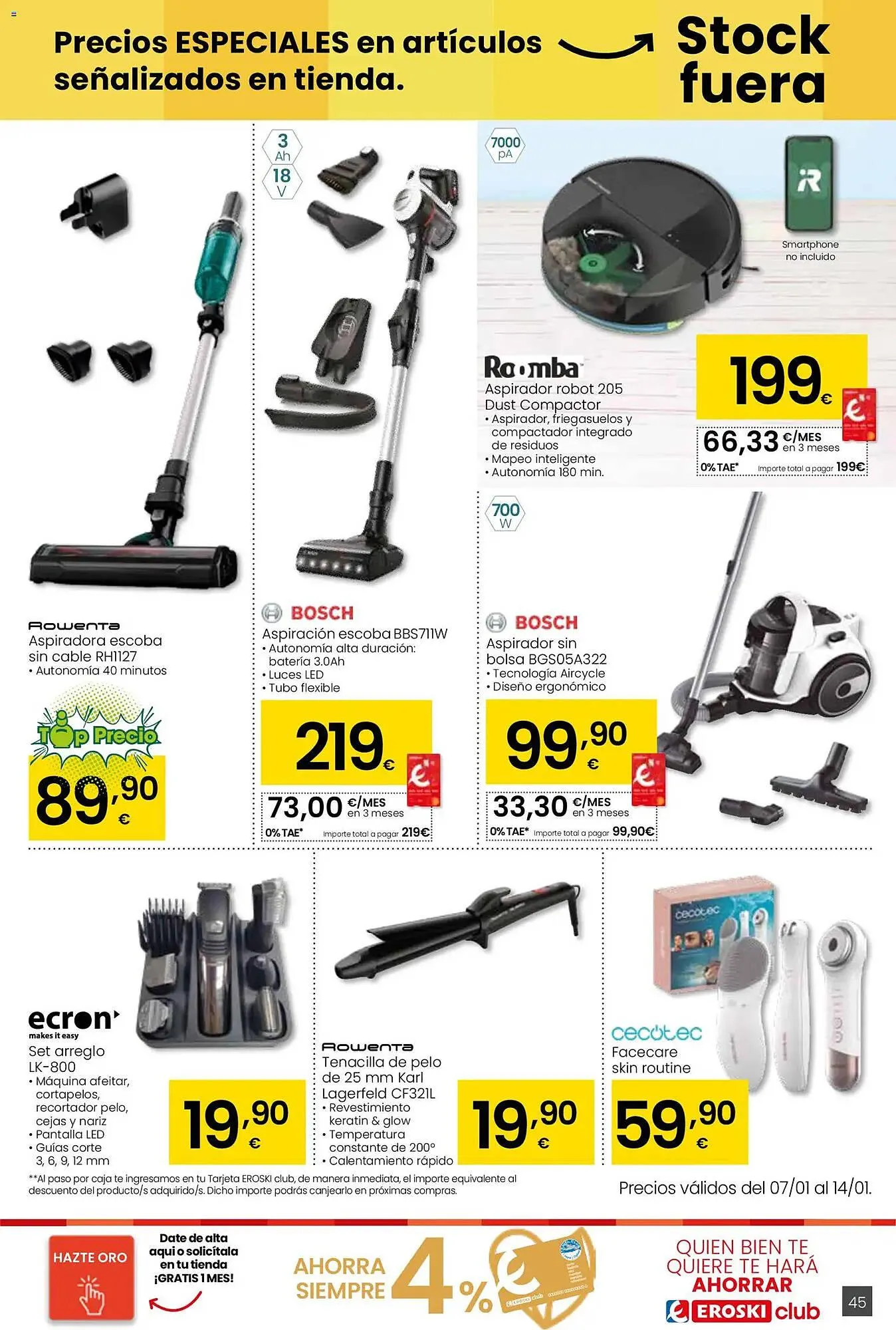 Catálogo de Folleto Eroski 5 de enero al 13 de enero 2026 - Página 45
