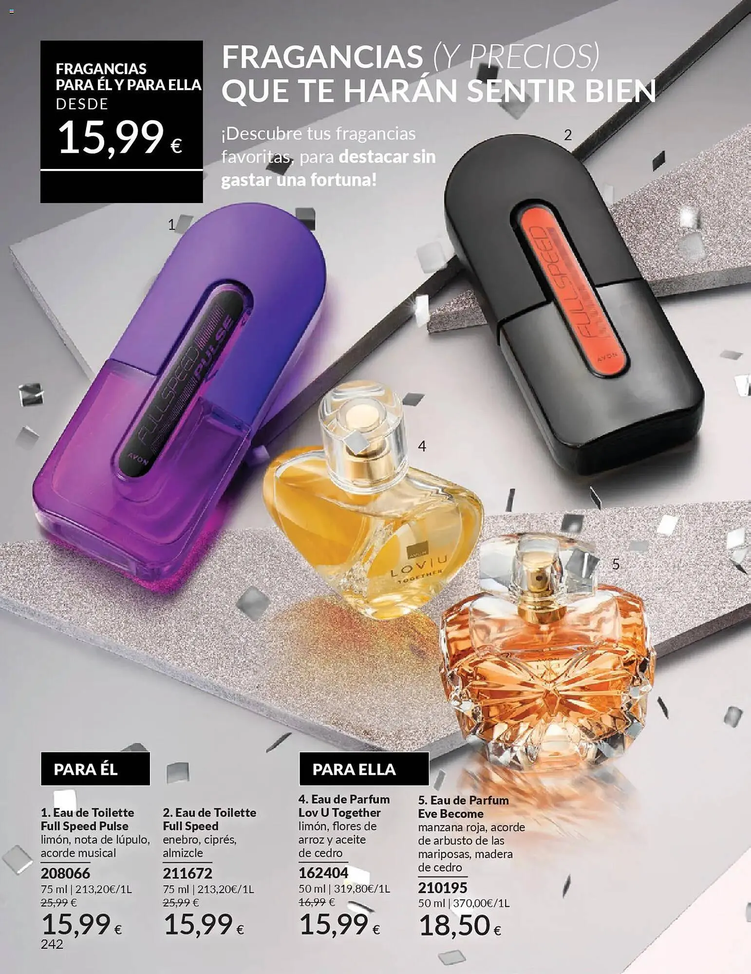 Catálogo de Catálogo AVON 1 de diciembre al 31 de diciembre 2025 - Página 242