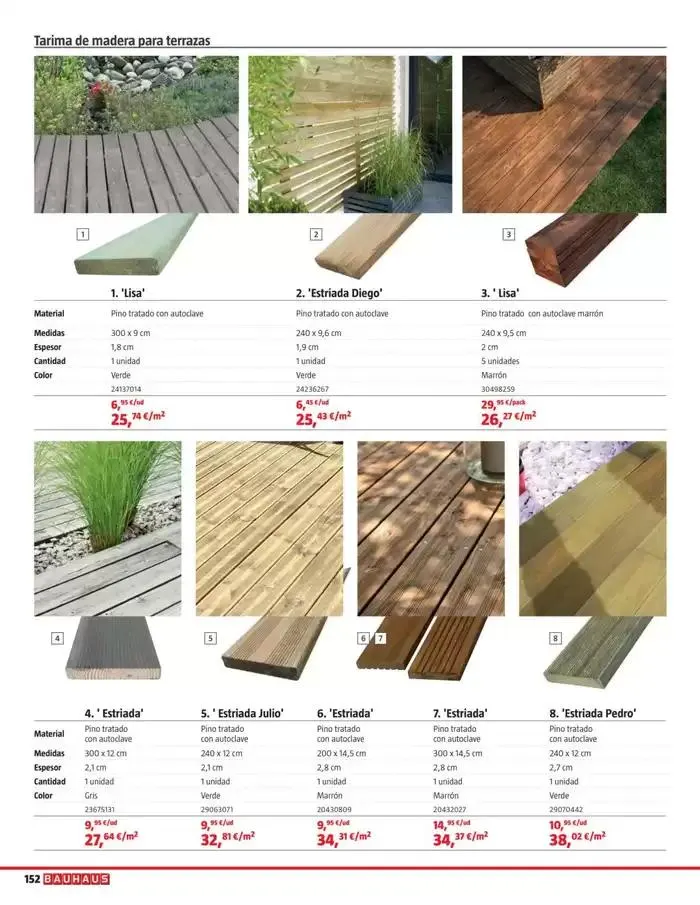 Catálogo de Bauhaus Verano 1 de junio al 31 de agosto 2025 - Página 152