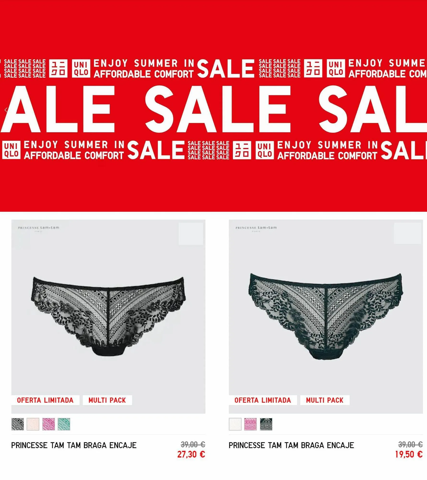 Catálogo de Folleto Uniqlo 28 de junio al 27 de julio 2023 - Página 10