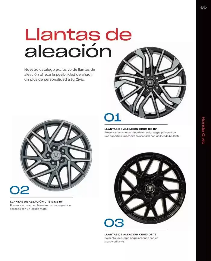 Catálogo de Honda Civic-Hybrid 30 de agosto al 30 de junio 2025 - Página 65