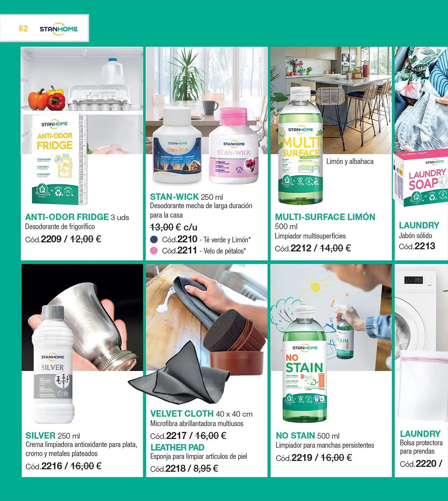 Catálogo de Folleto Stanhome 27 de junio al 16 de julio 2023 - Página 62