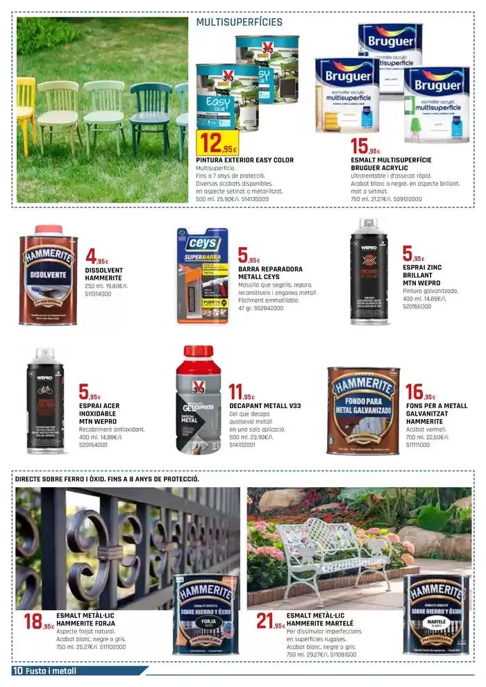 Catálogo de Especial Pintures 8 de mayo al 7 de julio 2025 - Página 10