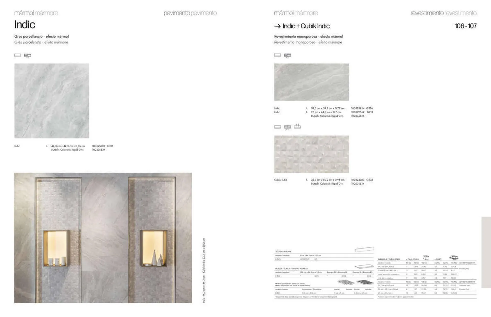 Catálogo de Folleto Porcelanosa 31 de marzo al 8 de febrero 2024 - Página 55