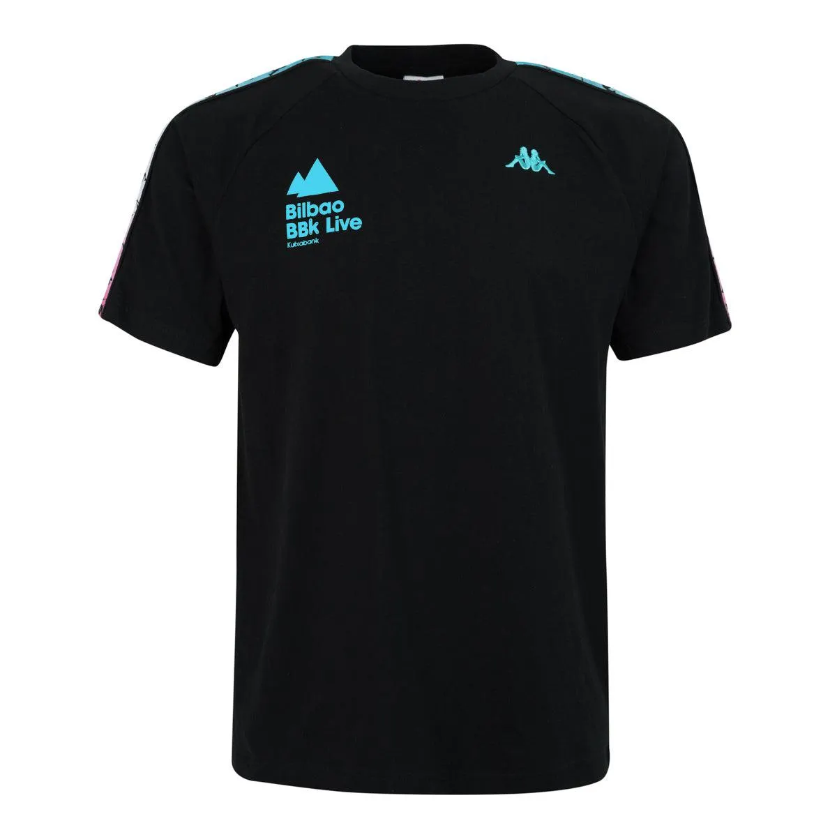 Camiseta Coen BILBAO BBK LIVE x KAPPA Negro Unisex