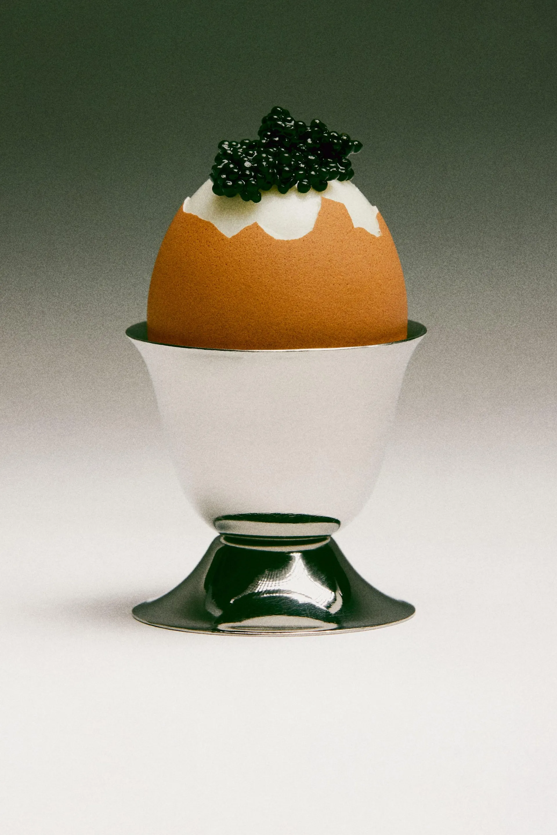 Huevera de acero inoxidable