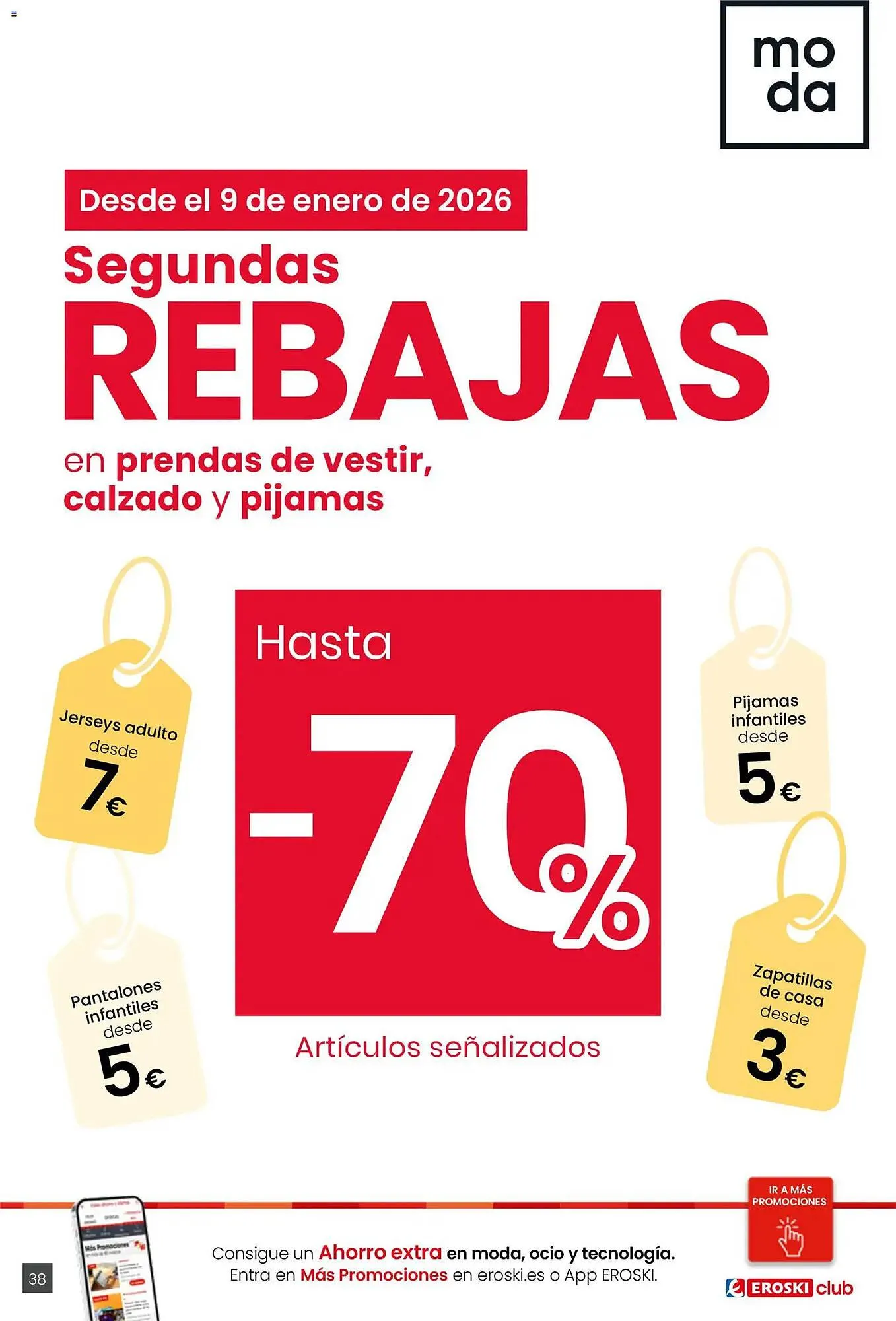 Catálogo de Folleto Eroski 5 de enero al 13 de enero 2026 - Página 38