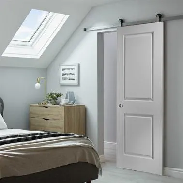 Puerta corredera camargue lacada blanca 203 x 82,5 cm