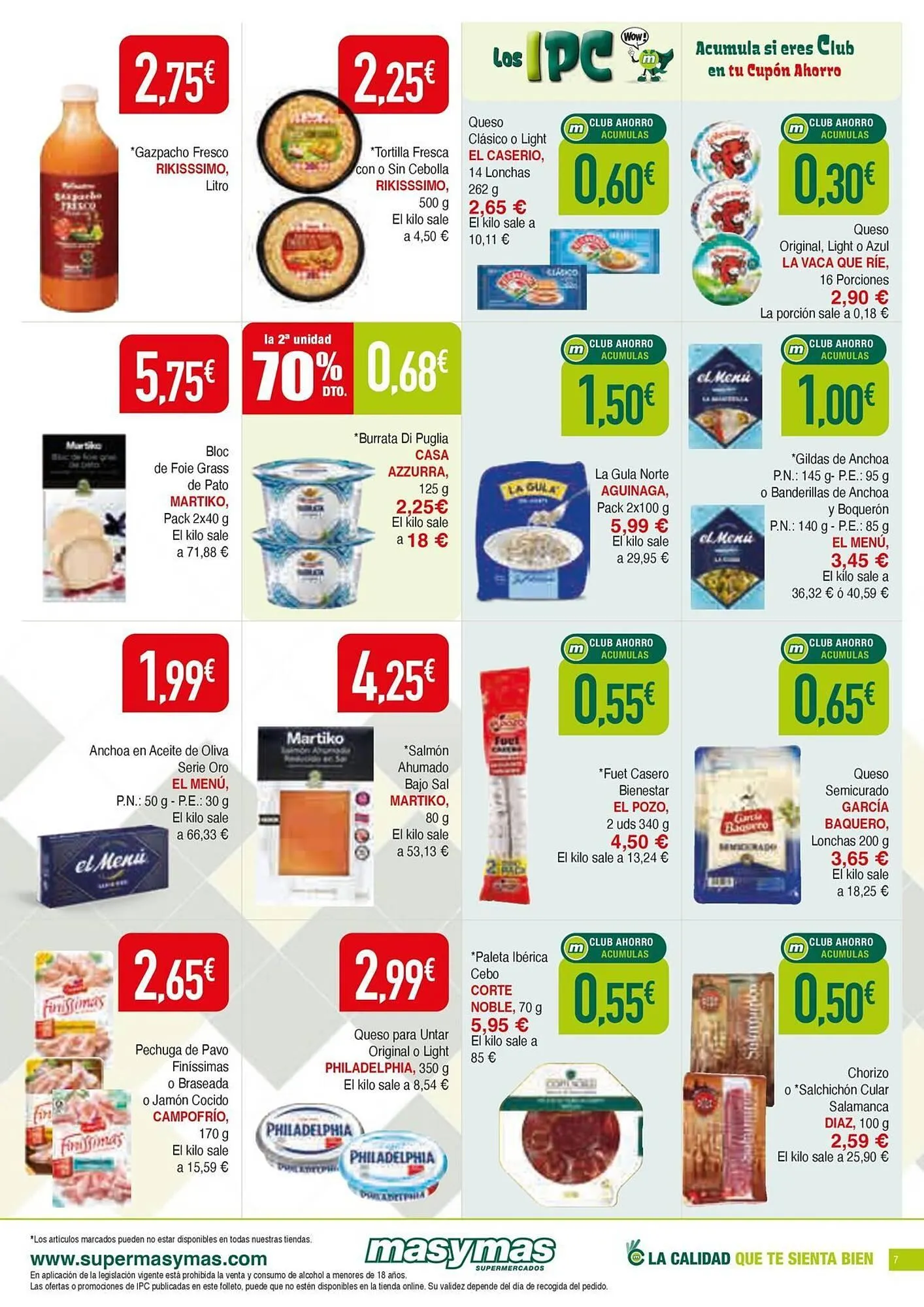 Catálogo de Folleto Masymas 26 de junio al 30 de julio 2025 - Página 7