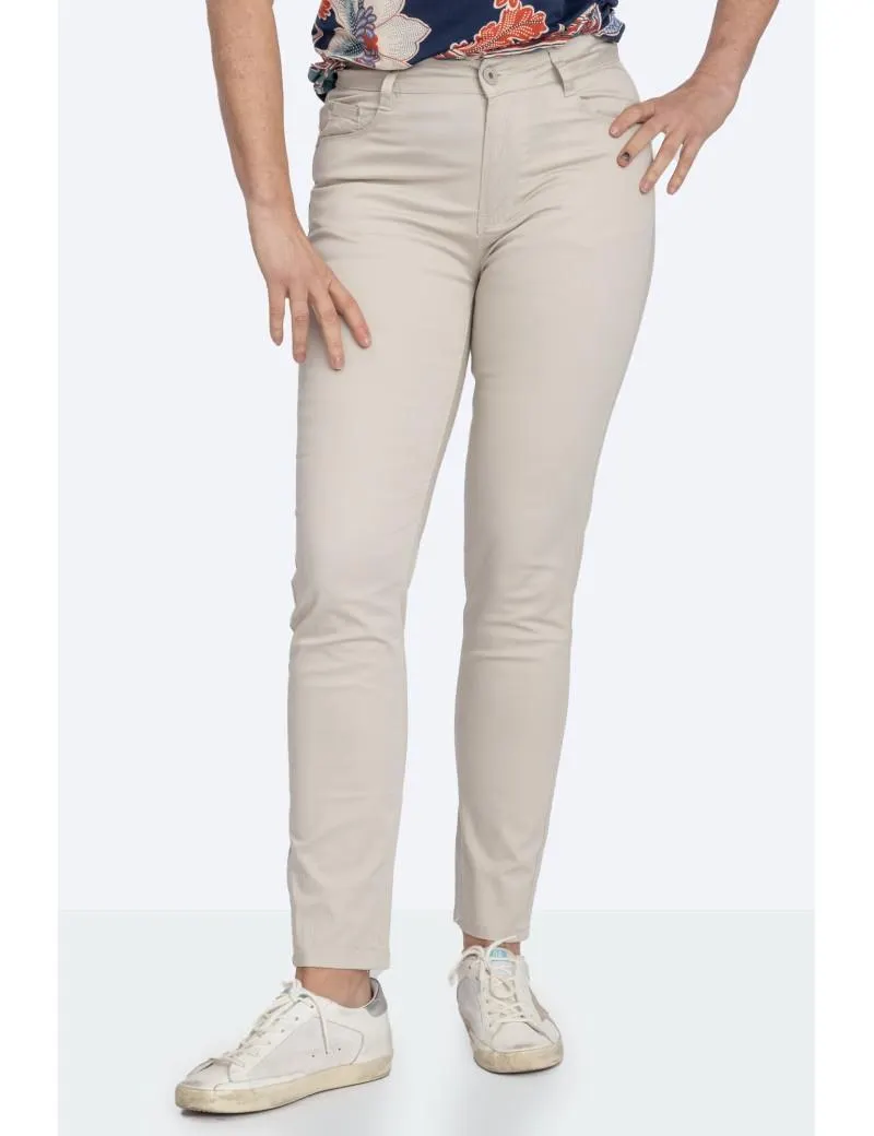 Pantalón Sarga Fina 5 Bolsillos