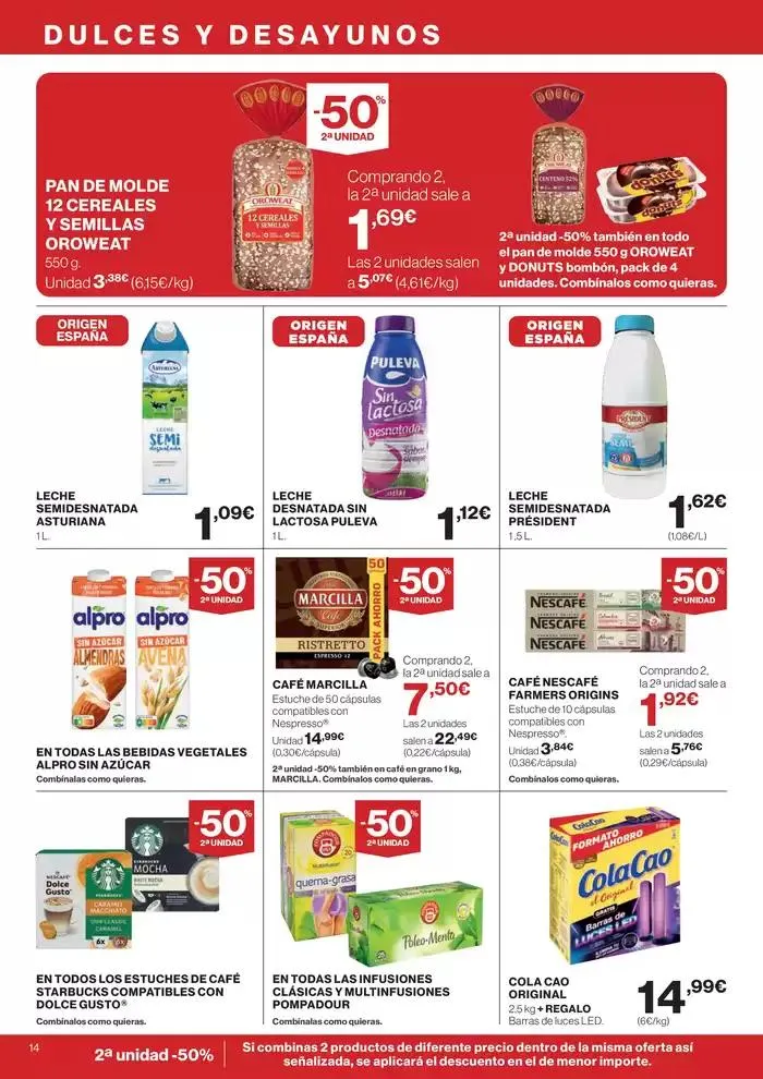 Catálogo de NUESTROS MEJORES PRECIOS 8 de mayo al 21 de mayo 2025 - Página 14