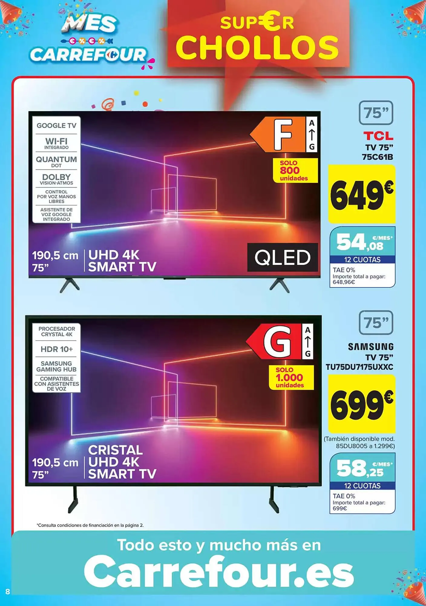 Catálogo de Folleto Carrefour 22 de abril al 12 de mayo 2025 - Página 8