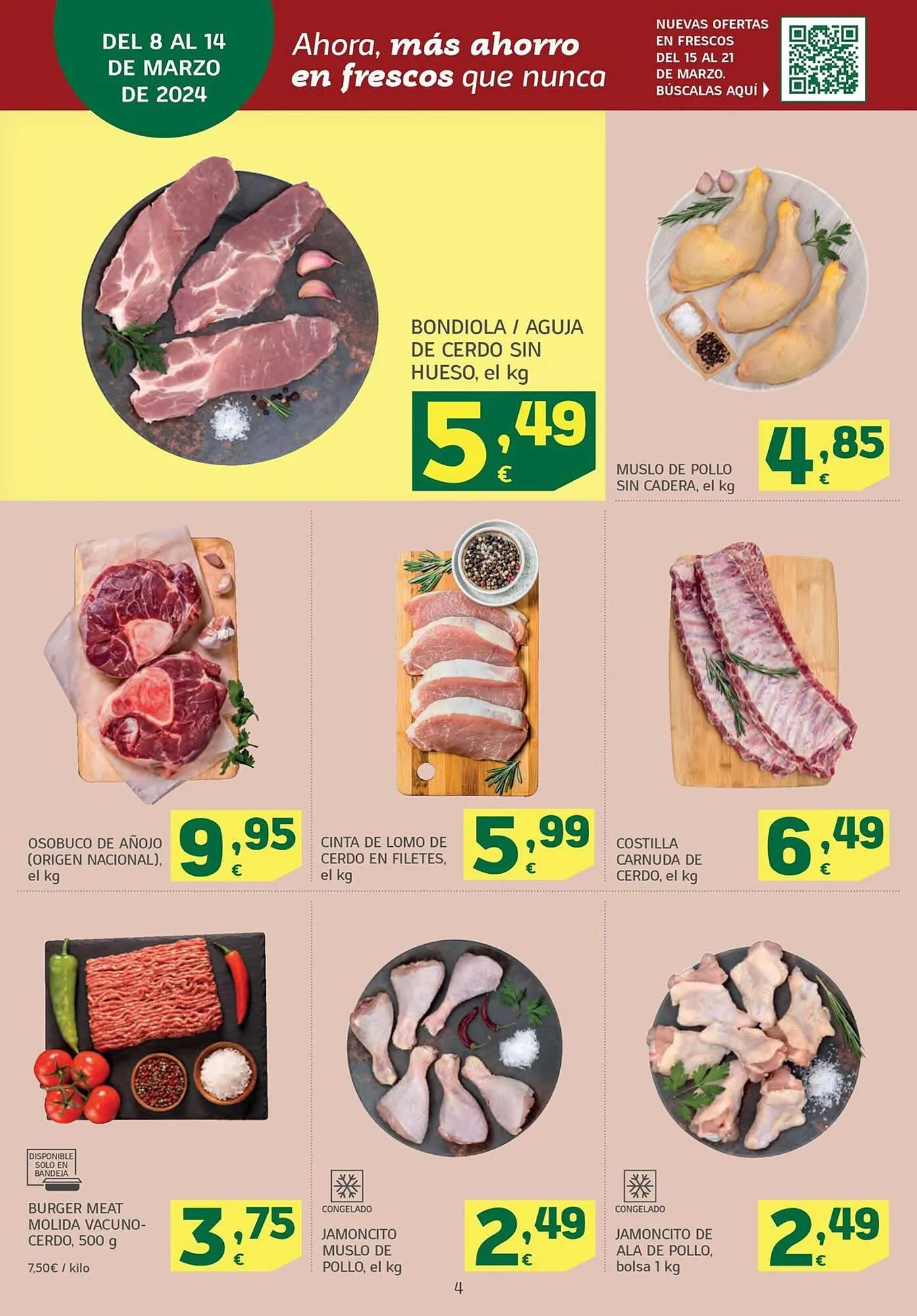 Catálogo de Folleto HiperDino 8 de marzo al 21 de marzo 2024 - Página 4