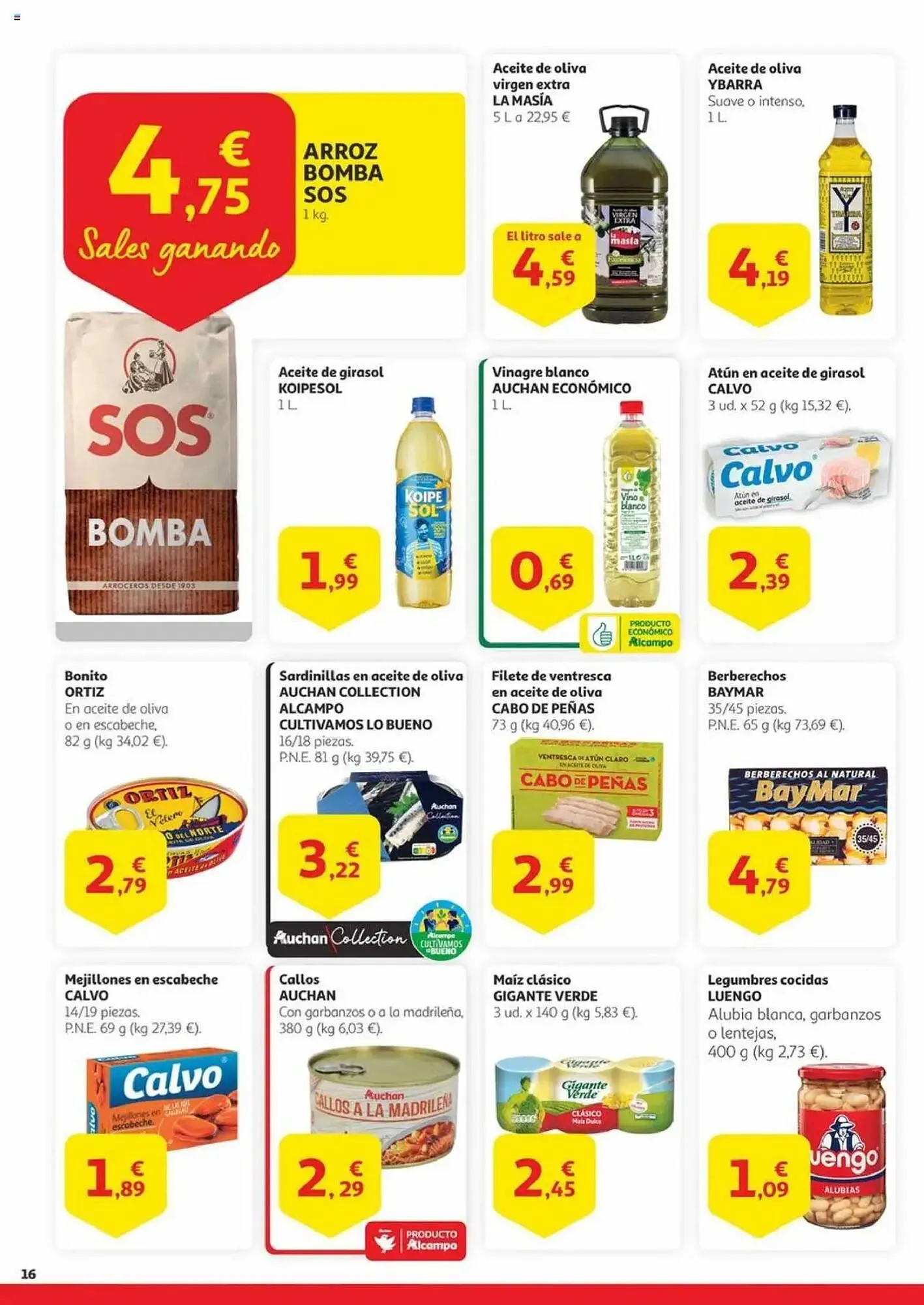 Catálogo de Folleto Alcampo 8 de abril al 21 de abril 2025 - Página 16