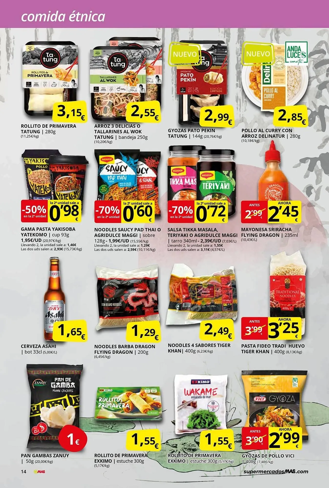 Catálogo de Folleto Supermercados MAS 8 de enero al 29 de enero 2026 - Página 14