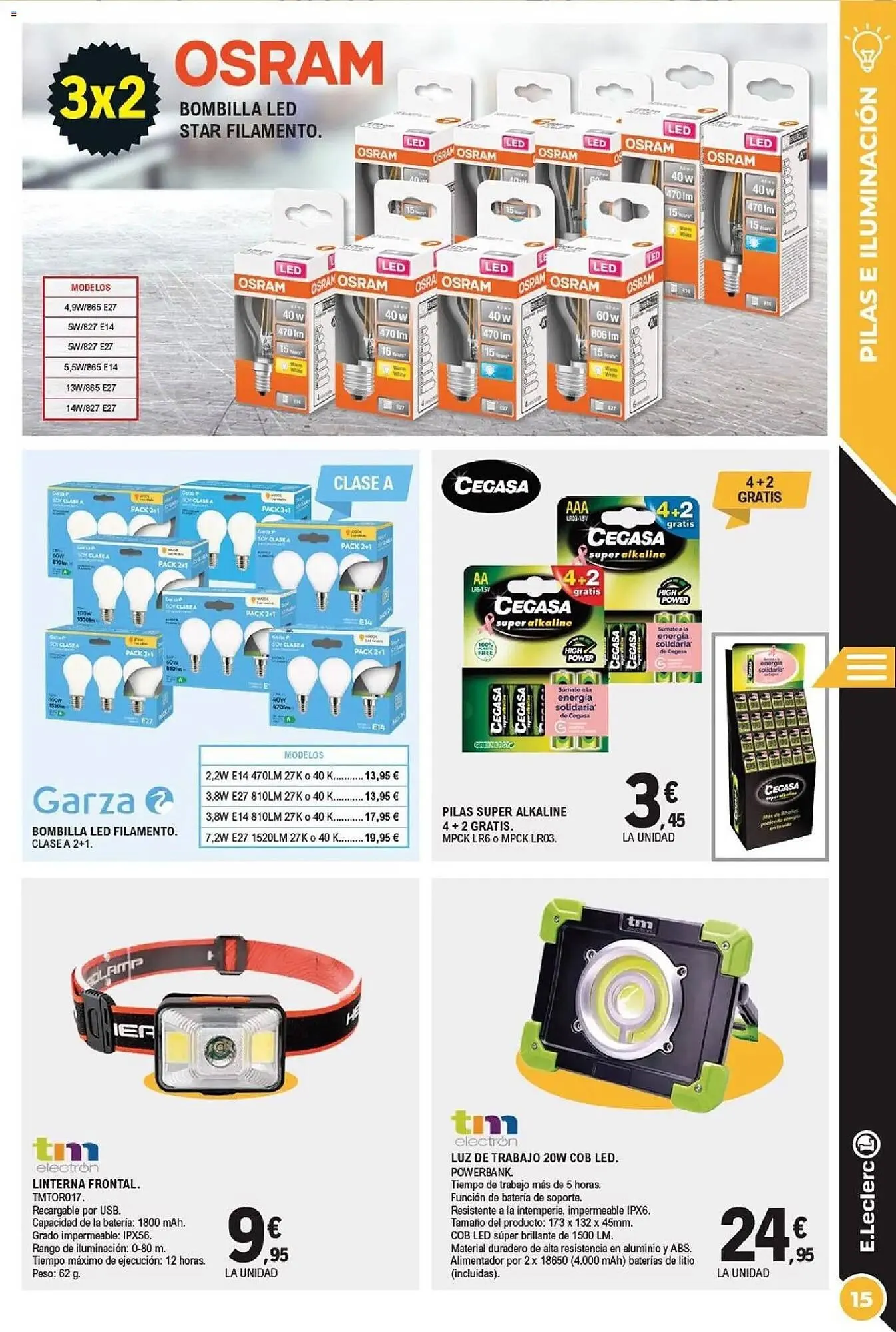 Catálogo de Catálogo E.Leclerc 21 de enero al 15 de febrero 2026 - Página 15