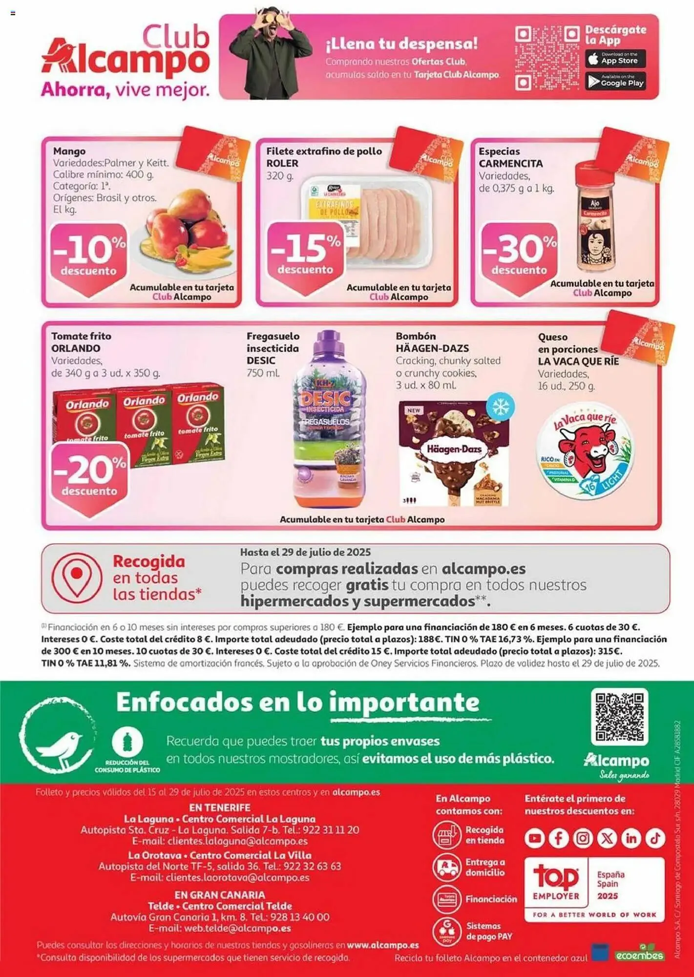 Catálogo de Folleto Alcampo 15 de julio al 29 de julio 2025 - Página 32