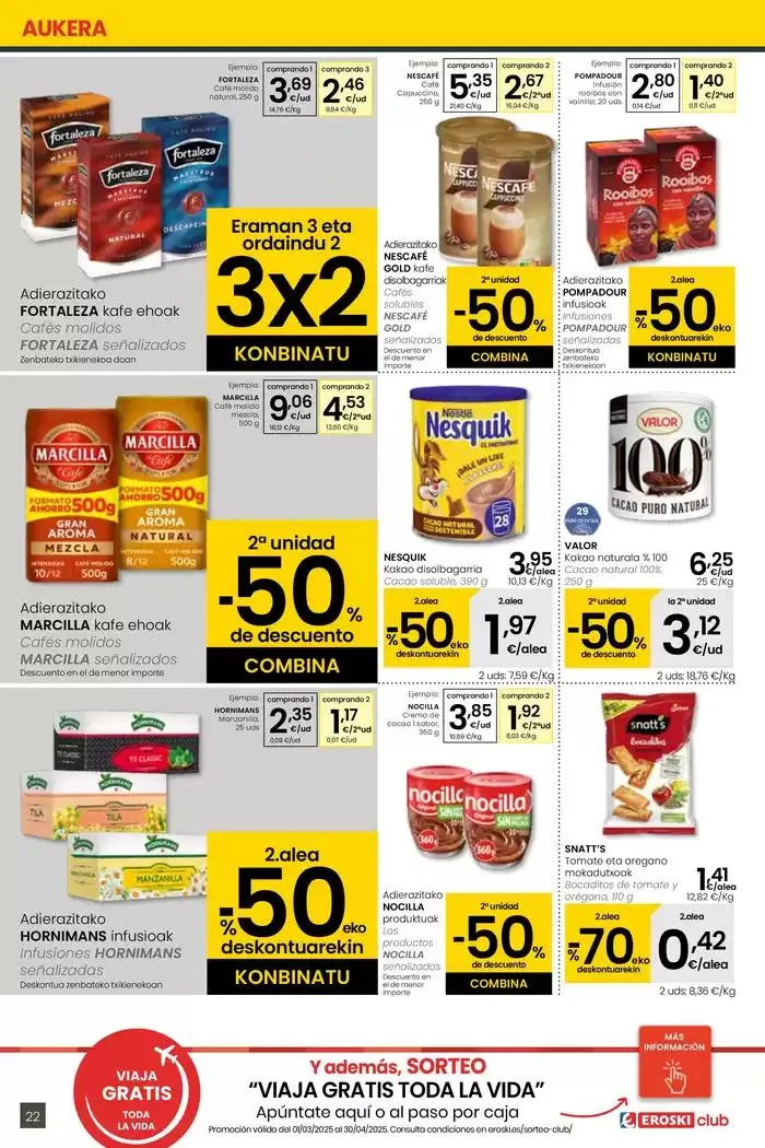 Catálogo de AUKERA OFERTA EROSKI CENTER 10 de abril al 29 de abril 2025 - Página 22