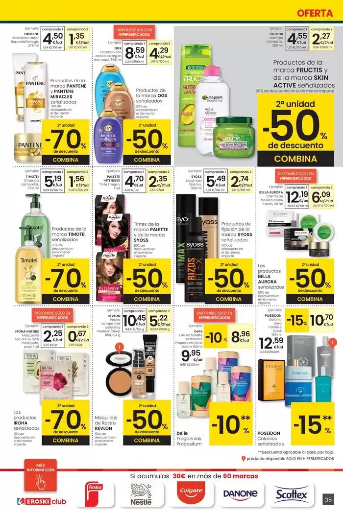 Catálogo de Más de 2000 productos, SIEMPRE A BUEN PRECIO HIPERMERCADOS EROSKI 4 de enero al 14 de enero 2025 - Página 35