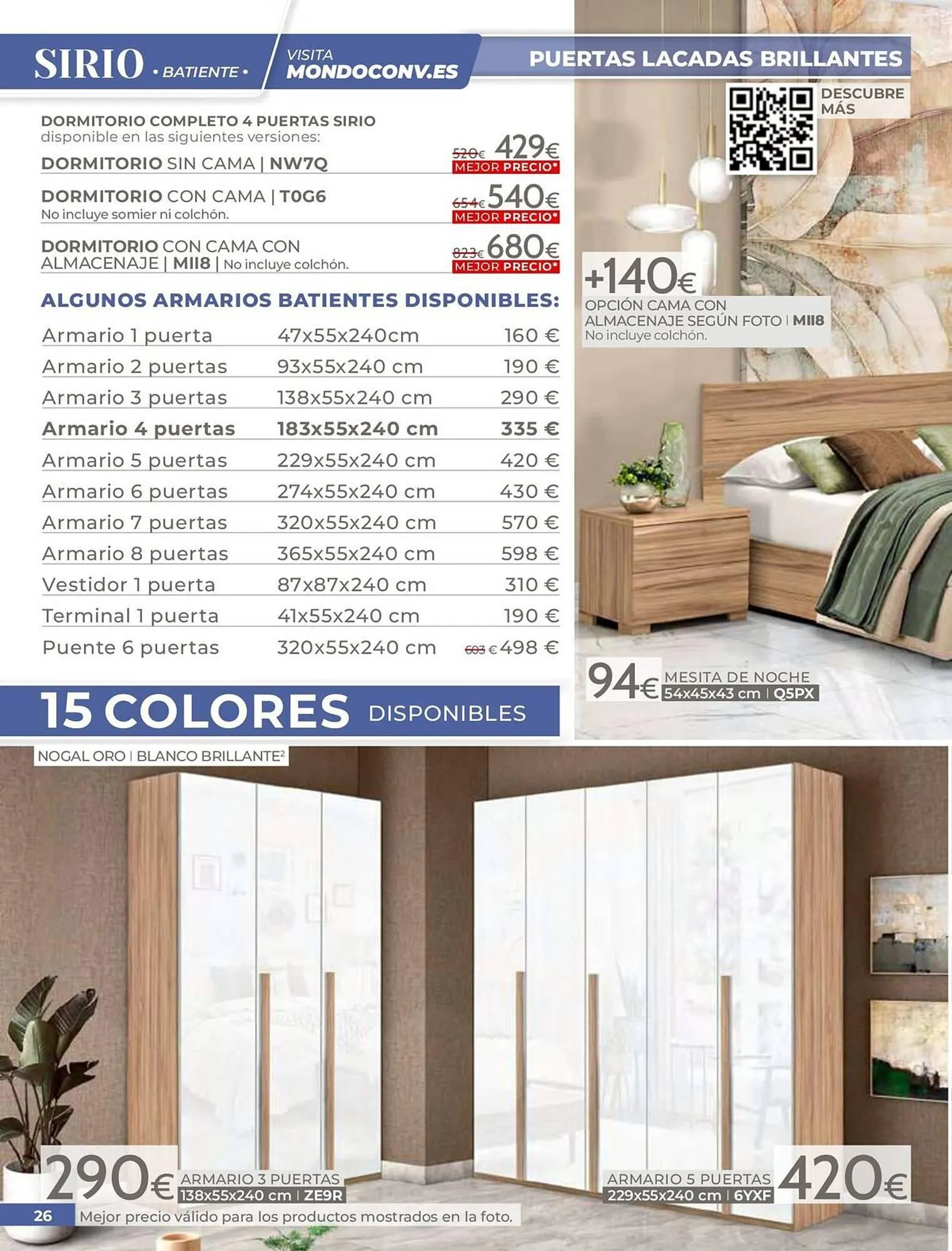 Catálogo de Catálogo Mondo Convenienza 2 de marzo al 31 de mayo 2026 - Página 28