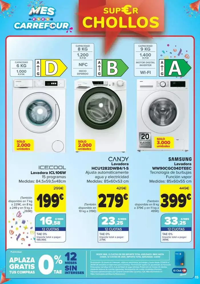 Catálogo de CHOLLOS NO ALIMENTACION 22 de abril al 12 de mayo 2025 - Página 15