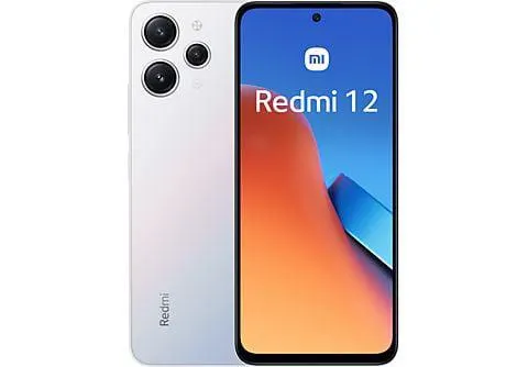 Móvil - Xiaomi Redmi 12, Polar Silver, 256 GB, 8 GB RAM, 6.79" MediaTek Helio G88, 5000 mAh, Android