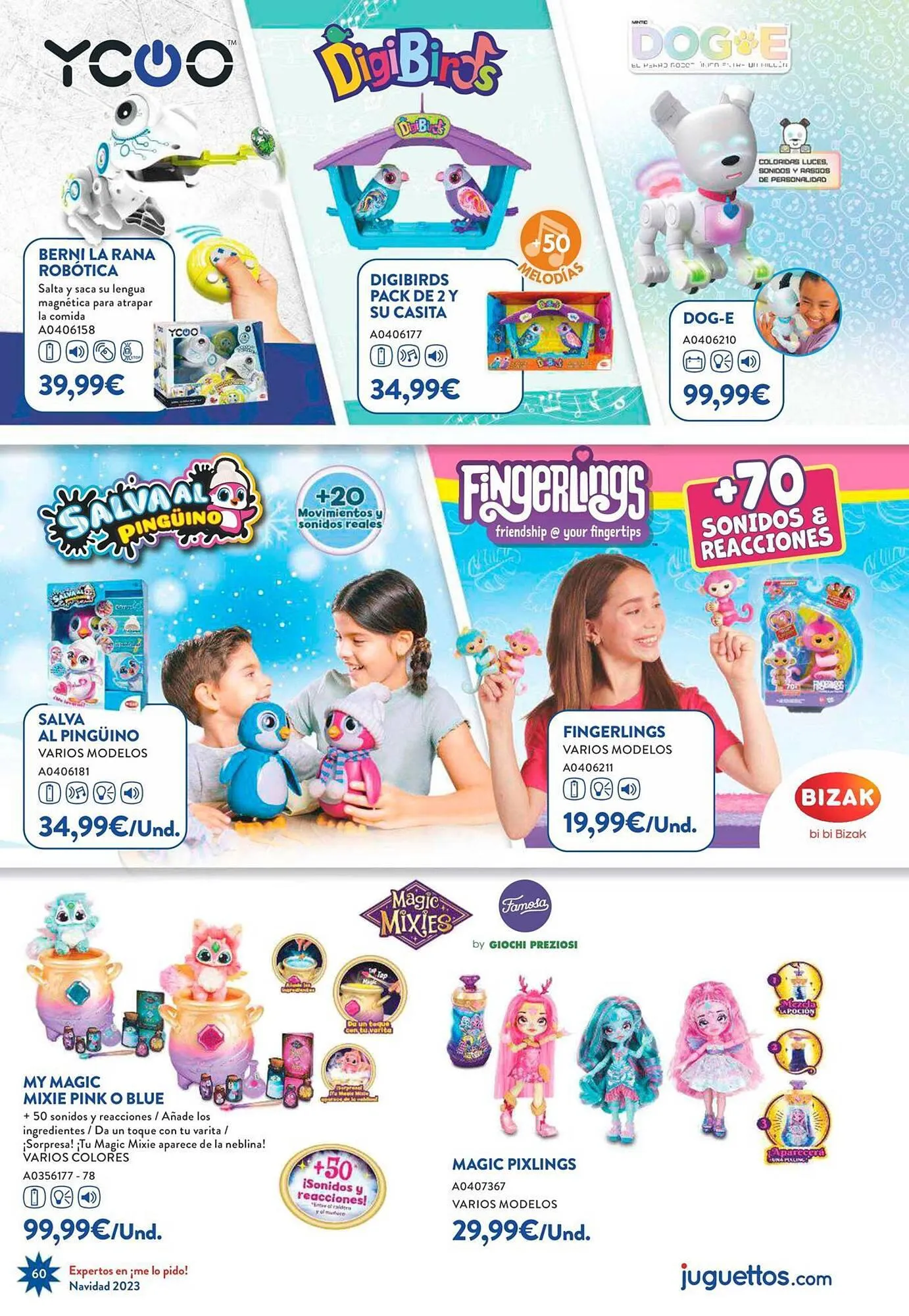 Catálogo de Folleto Juguettos 6 de noviembre al 24 de diciembre 2023 - Página 60