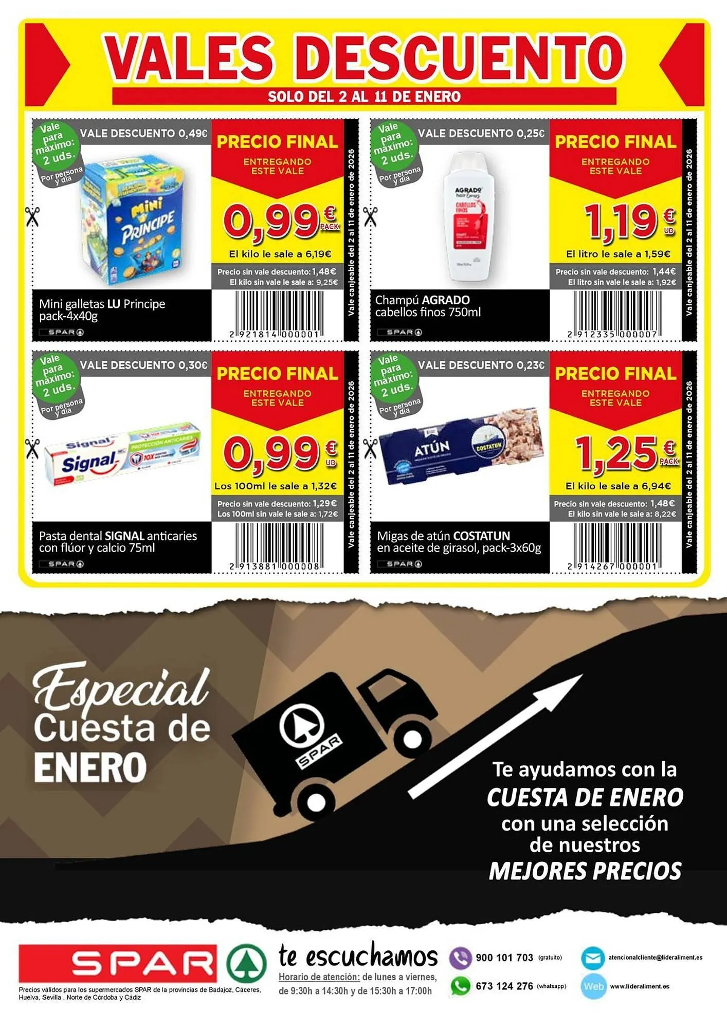 Catálogo de Folleto SPAR 2 de enero al 18 de enero 2026 - Página 12