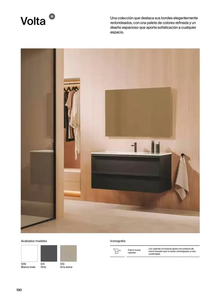 Catálogo de Colecciones de Baño, Muebles y Accesorios 9 de enero al 31 de diciembre 2025 - Página 192
