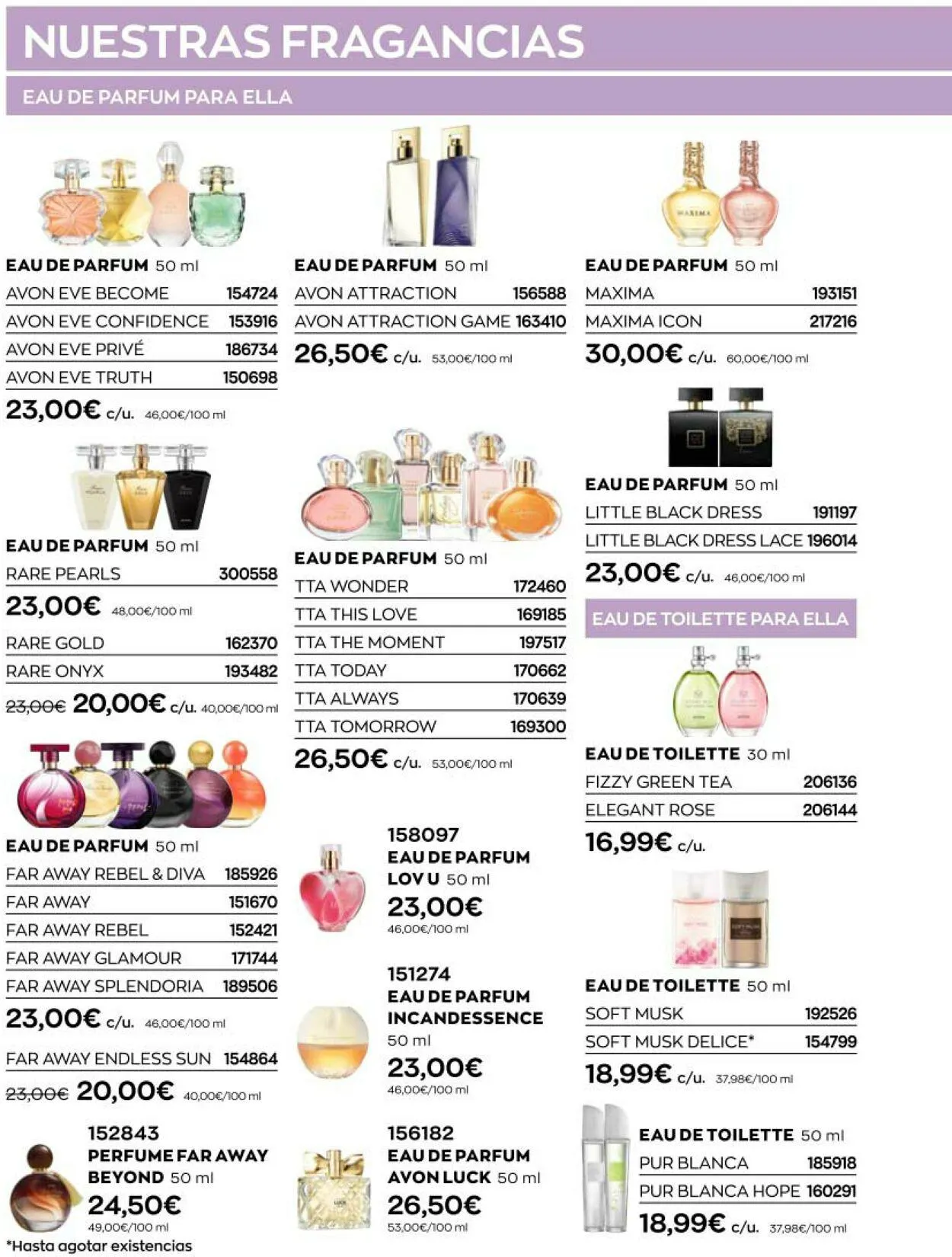 Catálogo de Avon Oferta actual 1 de julio al 31 de julio 2023 - Página 116