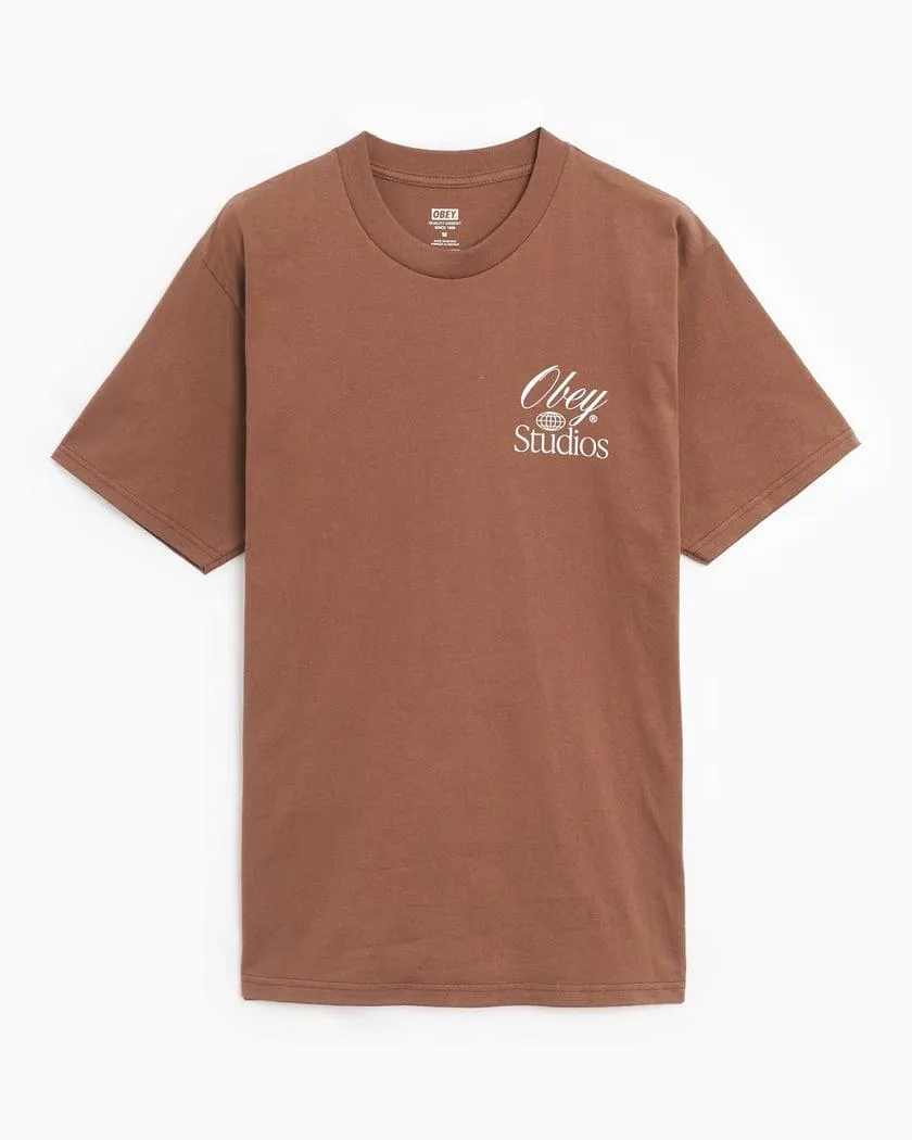 OBEY Clothing Obey Studios Worldwide Men's T-Shirt