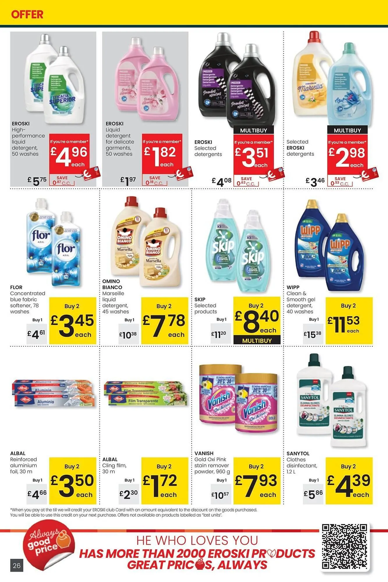 Catálogo de Folleto Eroski 26 de febrero al 11 de marzo 2026 - Página 26